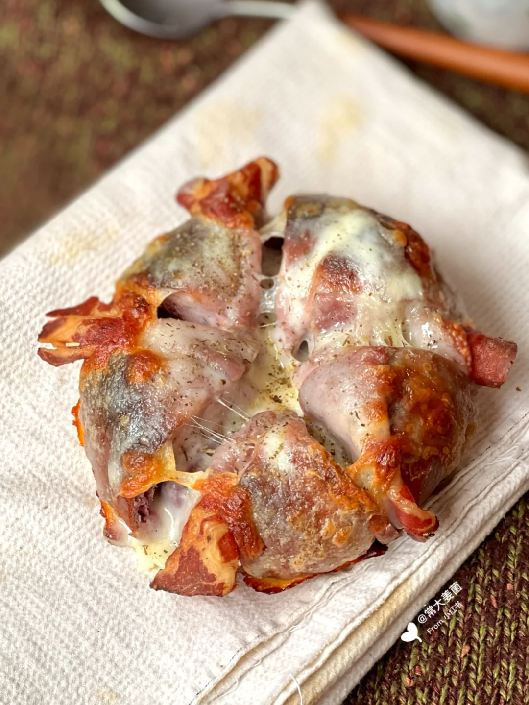 东奥能量餐❗️⛷咸奶香～coppa芝士贝果三明治