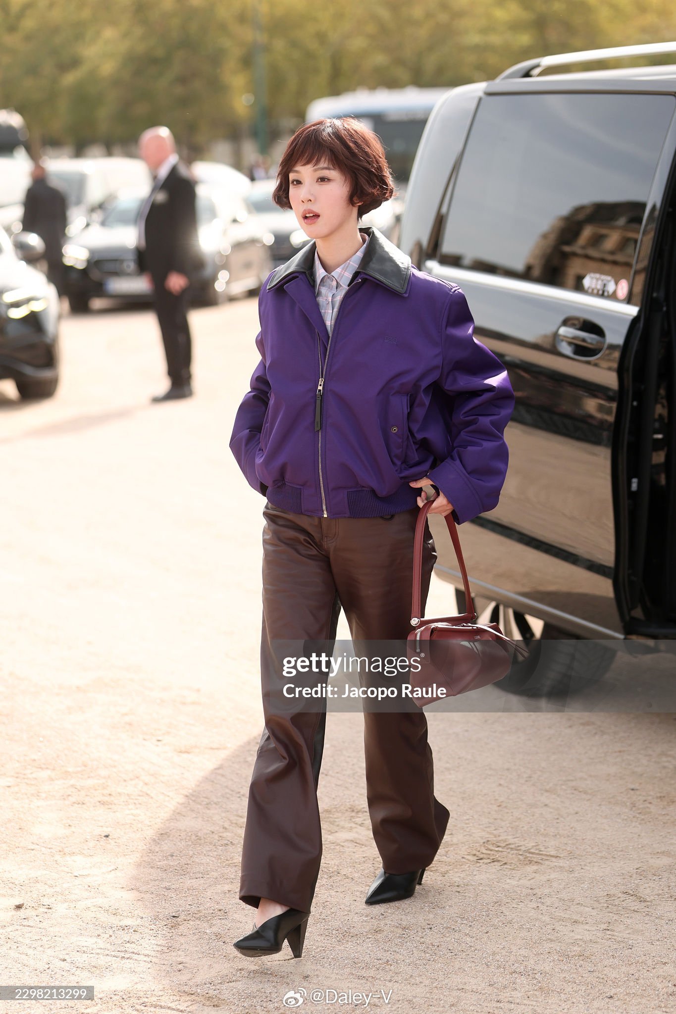 陈都灵 x #罗意威大秀# g社生图 
gettyimages生图！状态很棒，造型拖后腿了。#大秀直击##loewe大秀# ​​​​