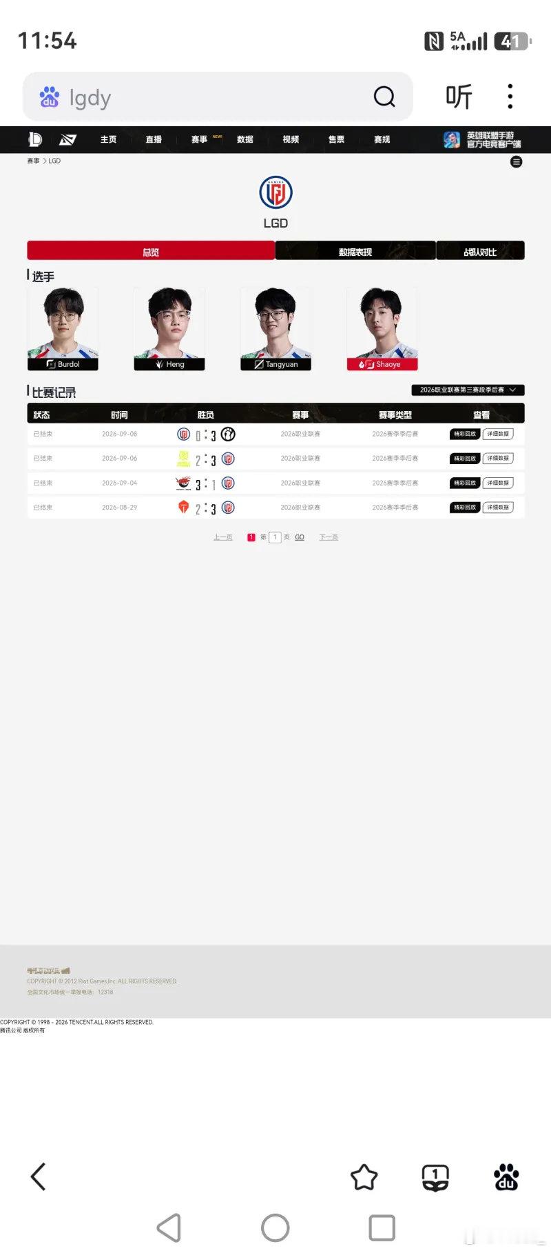 LGD更新队员大名单了，本次名单里没有Crisp刘青松。

#LGD大名单移除Crisp##CBLOL禁赛Tatu##2026lpl季后赛# ​