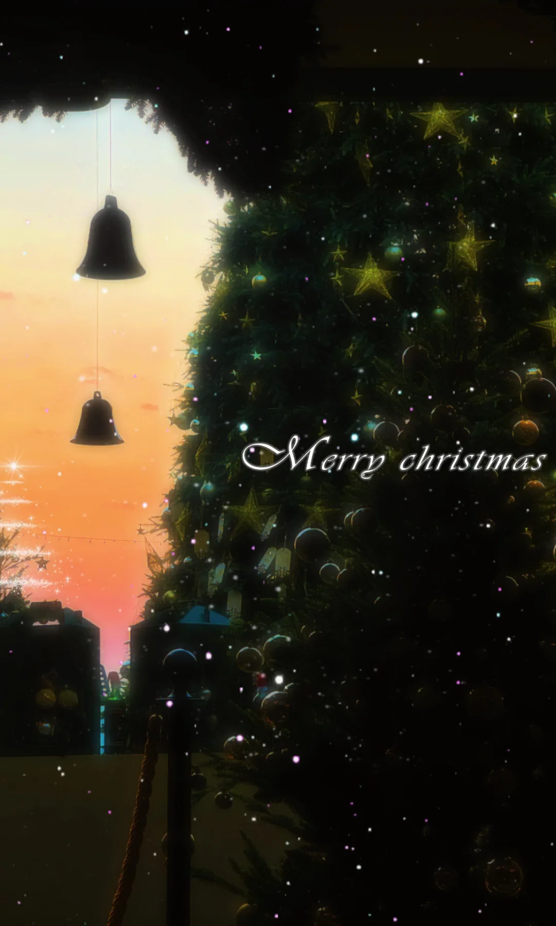 上海新开圣诞露台bar🎄🥂蓝调时刻美哭