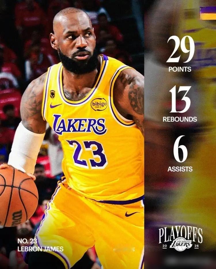 都说湖人偏爱41岁的詹姆斯，我看是这份数据单太吓人，逼得官方没法低调。...