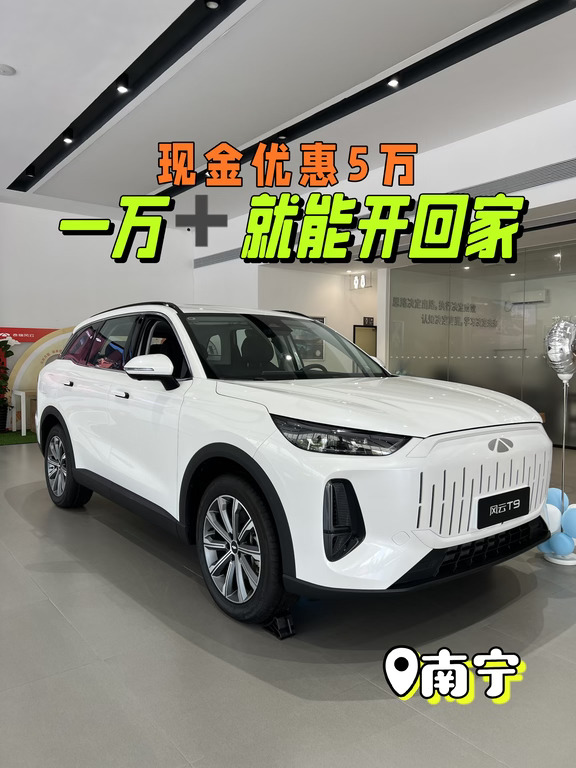 最后2台！🔥风云T9🚗现在一万多就能开回家🏠