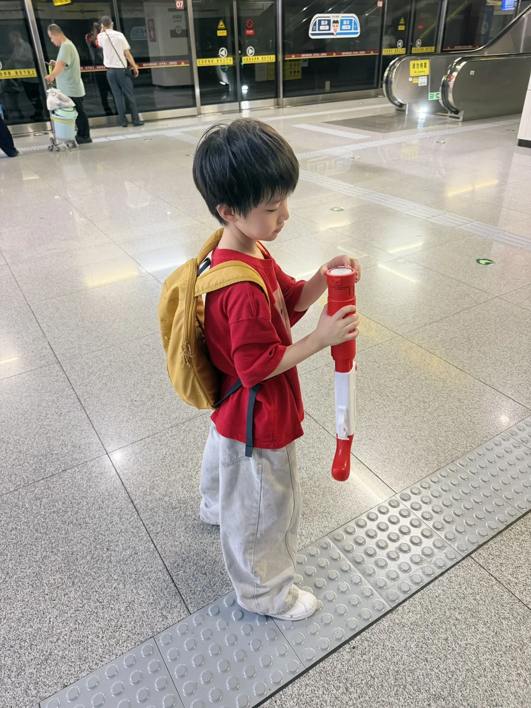 一只下课的小可爱