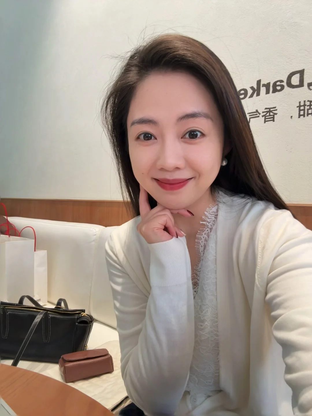 今天穿了一件冬日绝美打底☕️心情美丽～💓