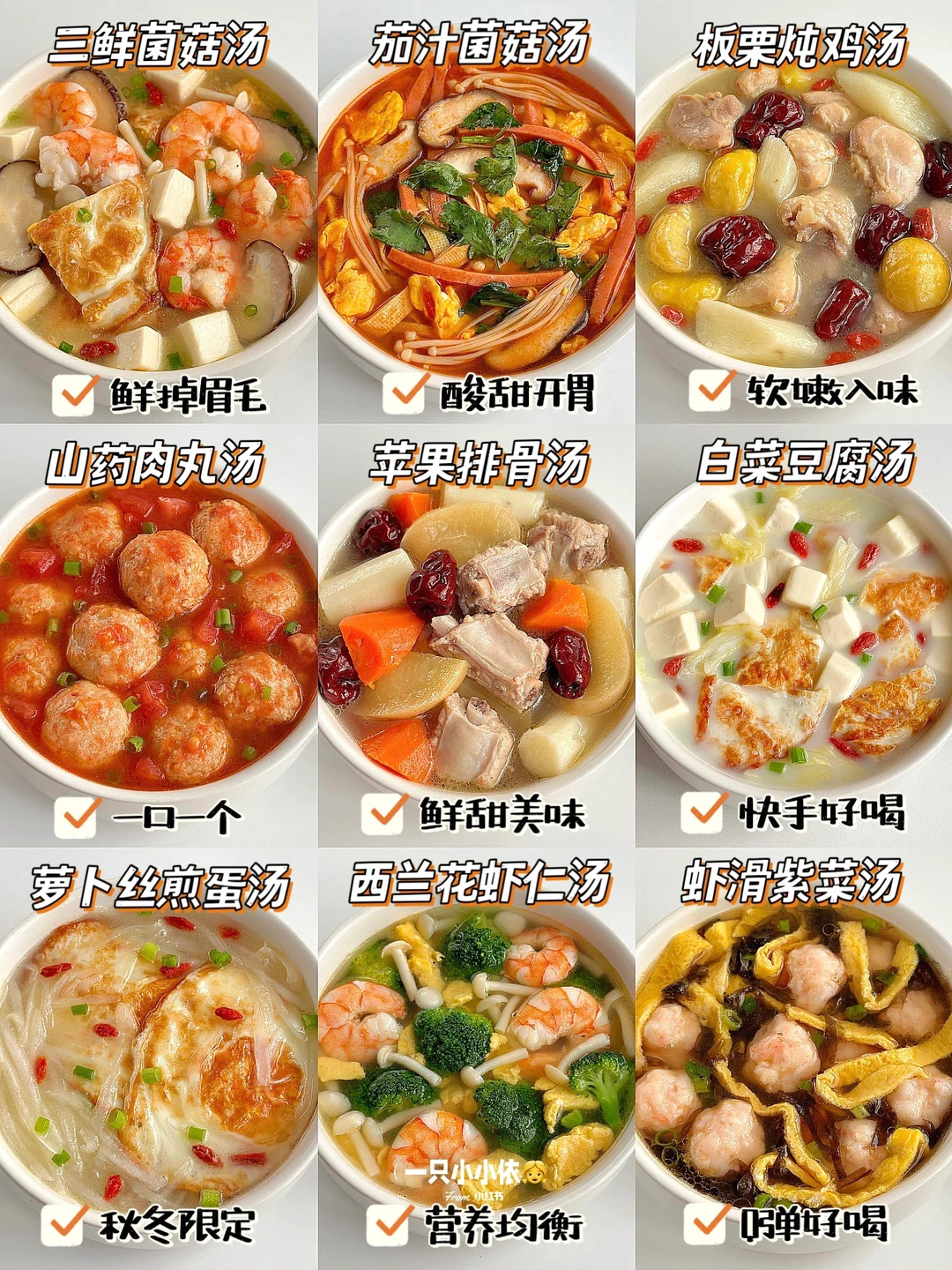 亿点点好喝！冬季营养汤合集🍲一口鲜到家！