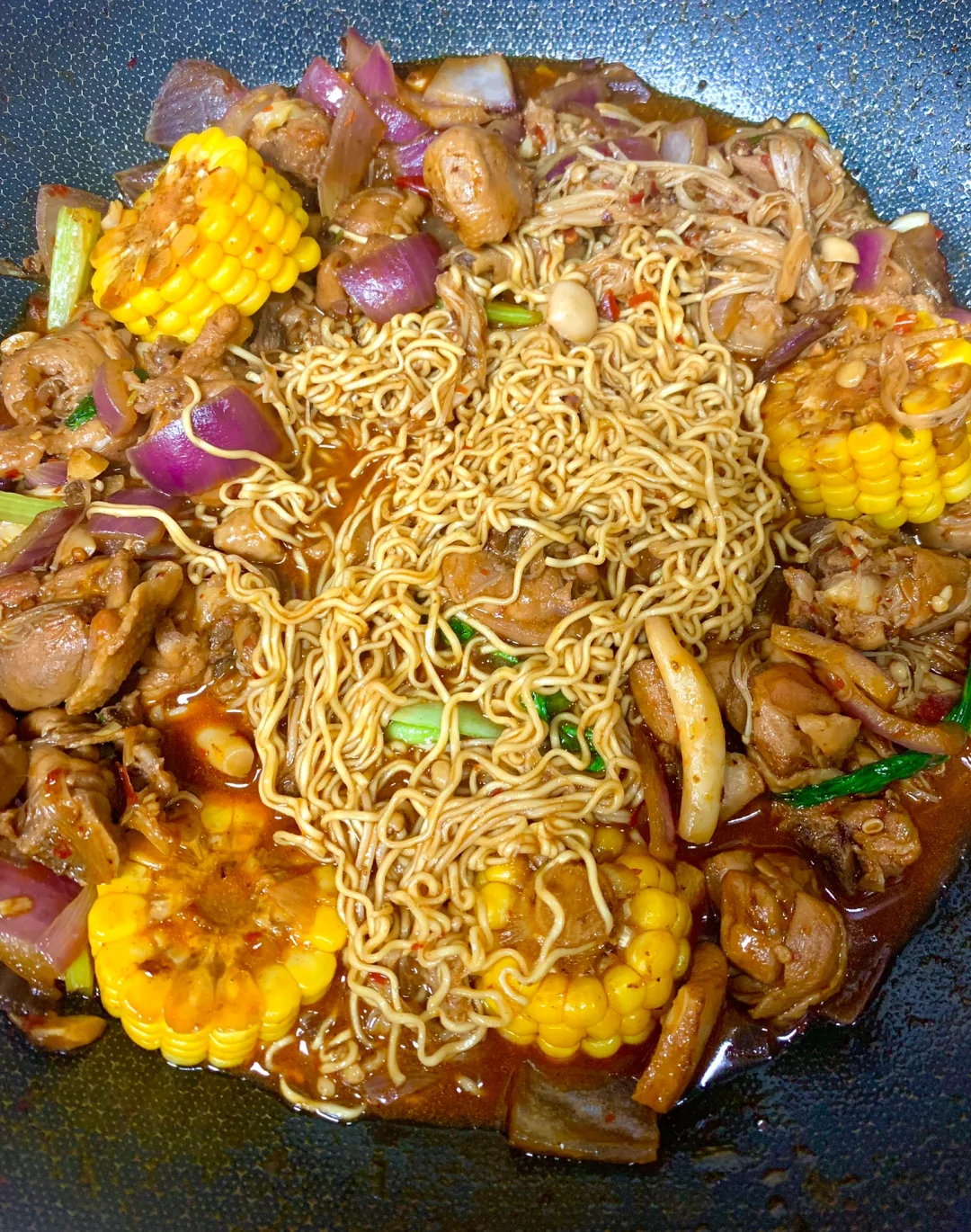 鸡公煲这样做太成功了吧❗️味道不输饭店！！