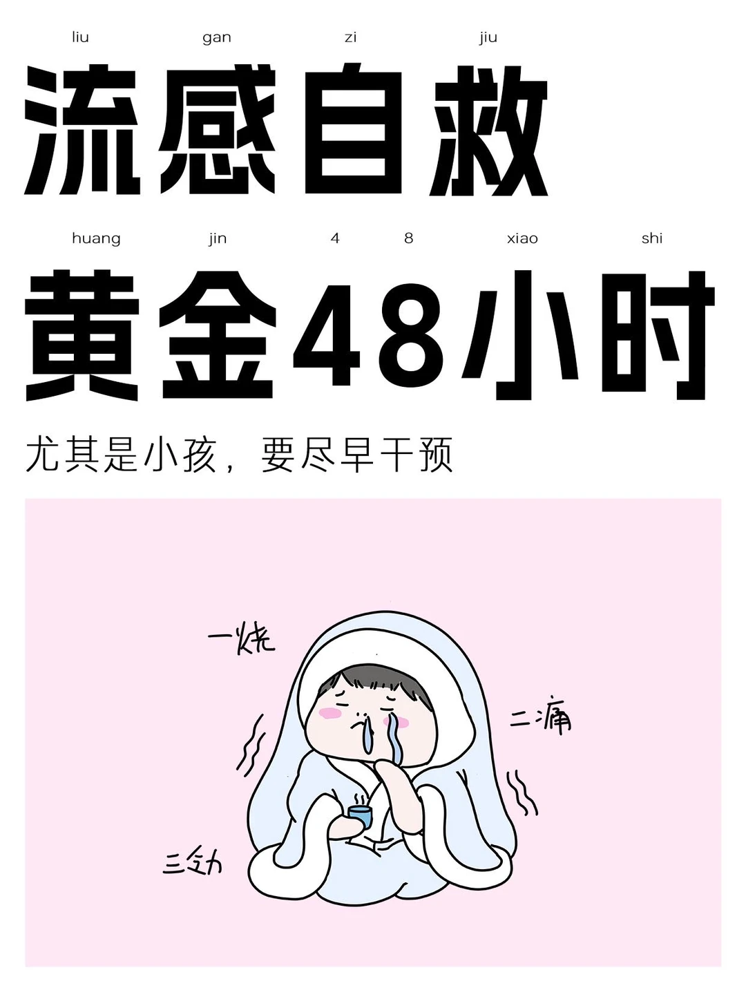 流感48小时内自救黄金时间，记牢应对策略！
