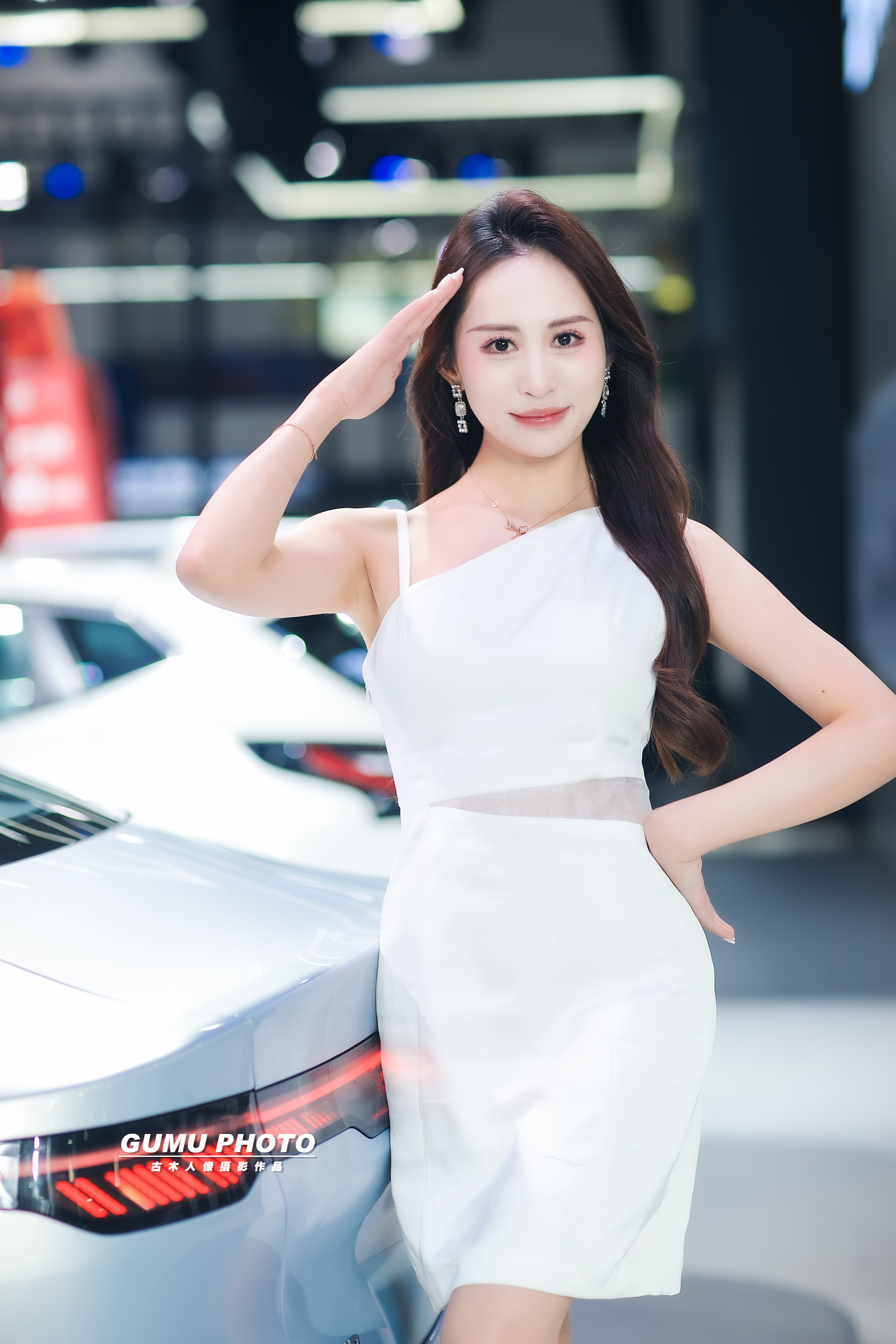 2025贵阳汽车文化节东风日产展台模特小姐姐