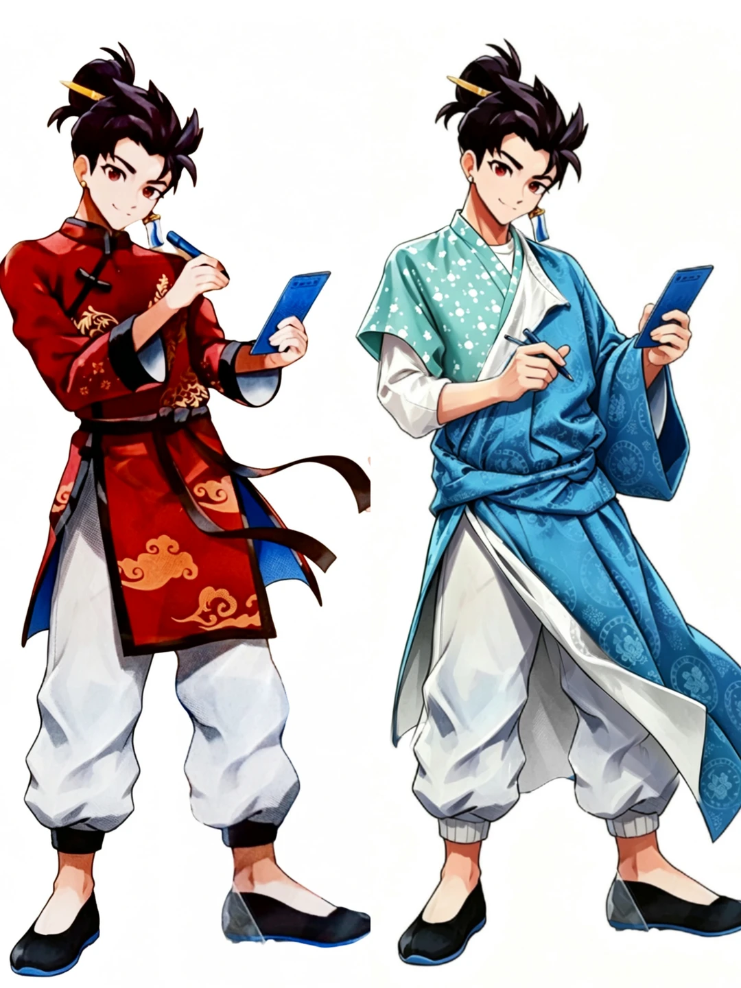 假如无漾穿上汉服