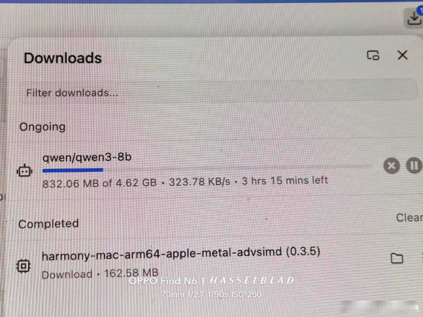 token不够，本地来凑，还是公司的网快，昨天在家里一晚上下了500Mb[doge][doge][doge]#codex# ​