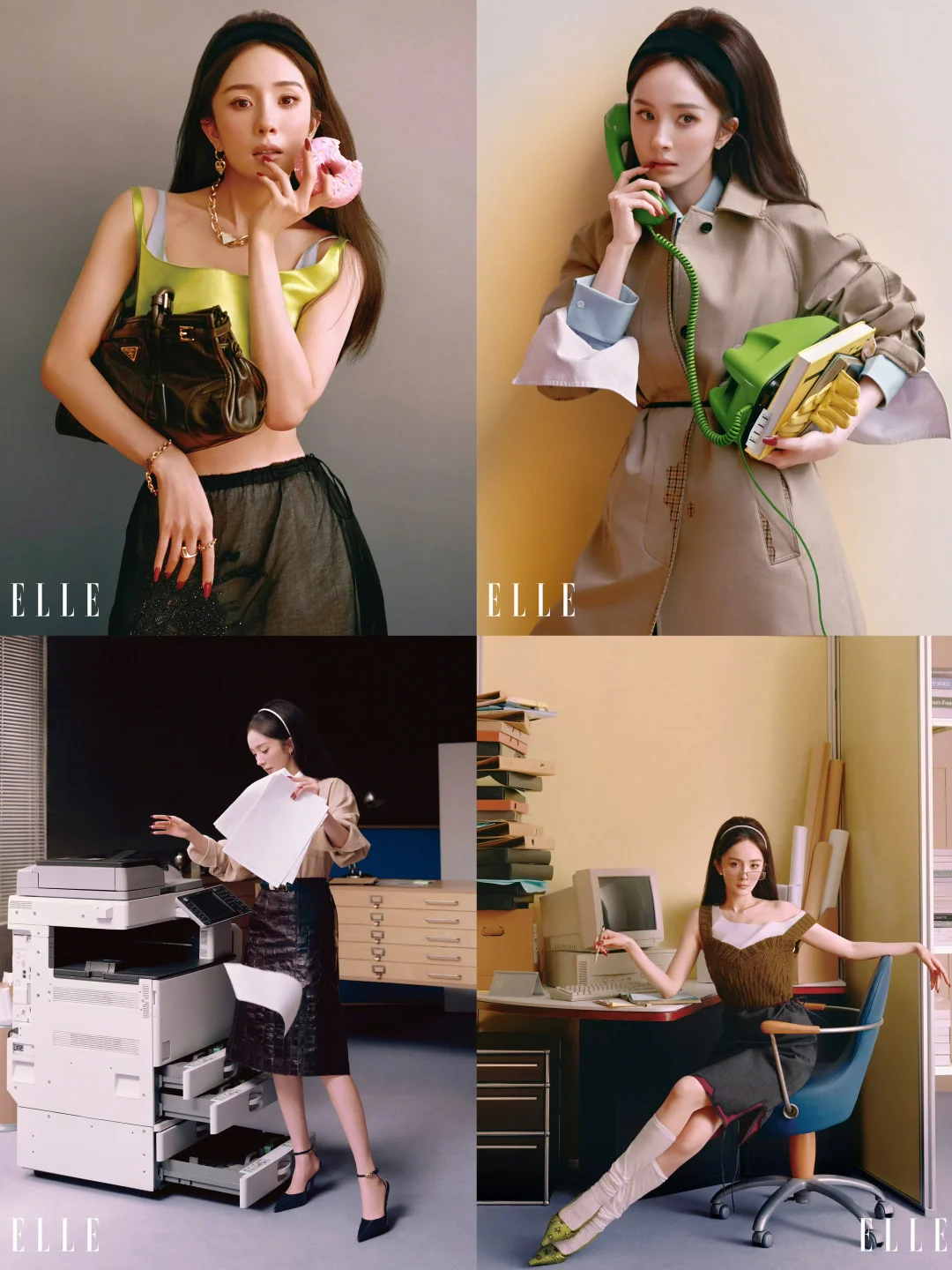 金九大战启幕，杨幂坐镇ELLE年度重磅九月刊