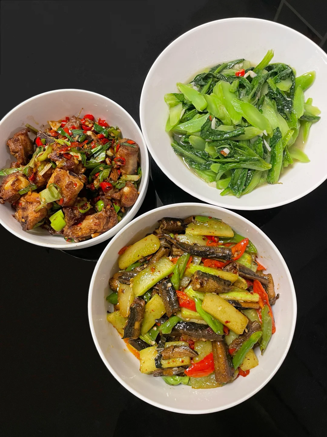 晚餐分享 我家今天的饭～