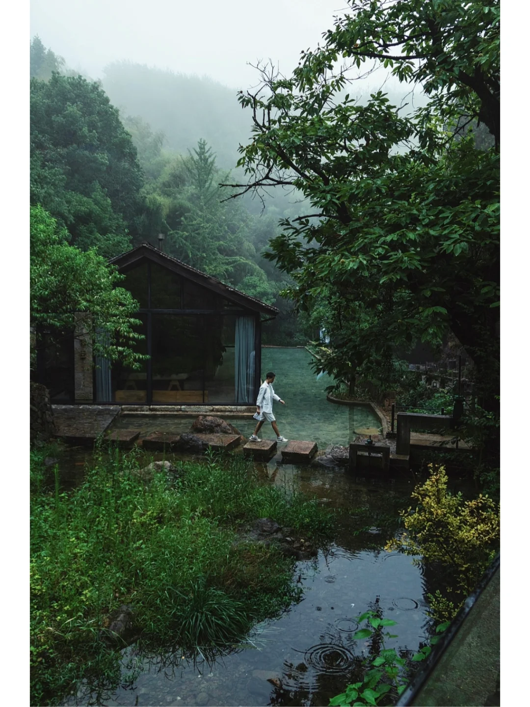 邂逅雨中的江南古村落，做一日无事小神仙🍃