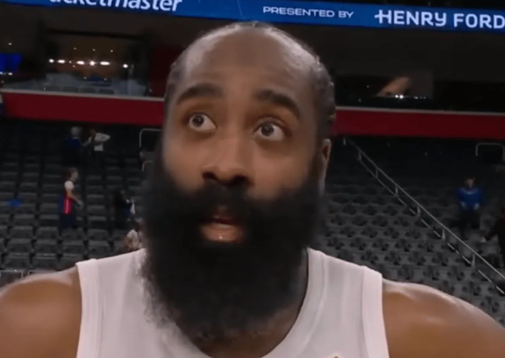 哈登：我错失很多本该投进的机会，都是我平时一直苦练的球  今天NBA季...