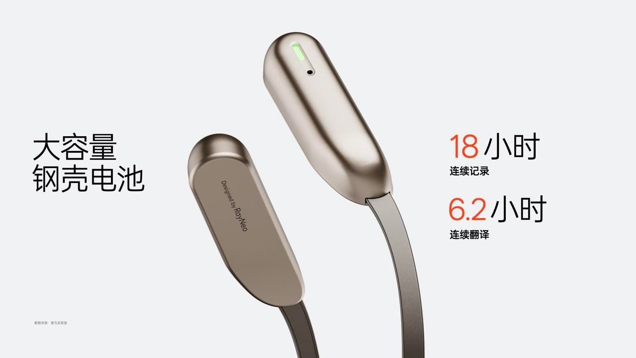 #雷鸟iO#搭载有全天候主动式 AI，负责把现实中零散、无结构的信息整理成可理解、可调用的记忆，让 AI 越用越懂你。

还支持 DeepSeek V4 Pro 与千问 3.7 Max，后续还将接入 Kimi K3～[哆啦A梦吃惊] ​