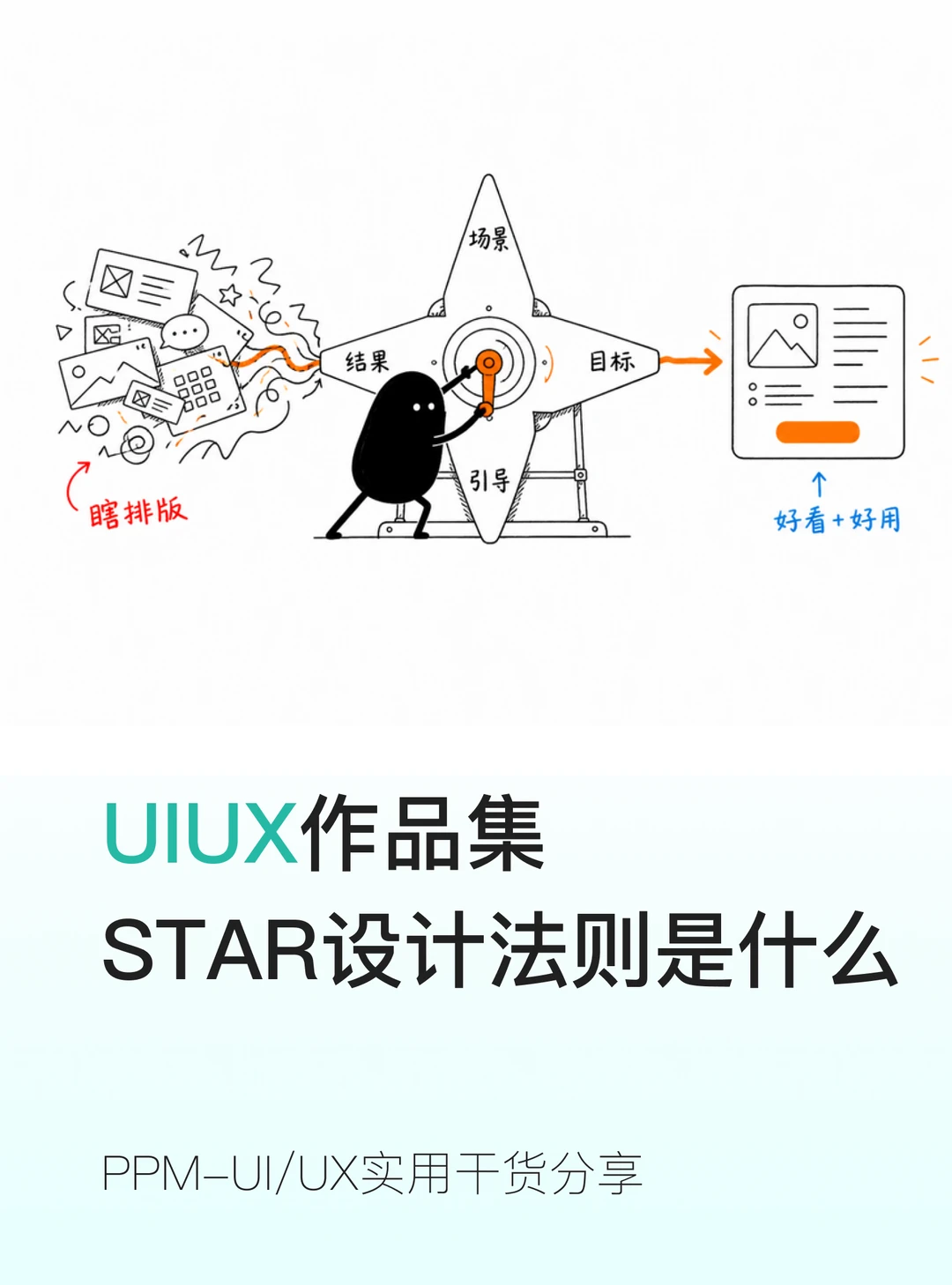 UI小白必看✨万能的STAR设计法则！秒懂落地