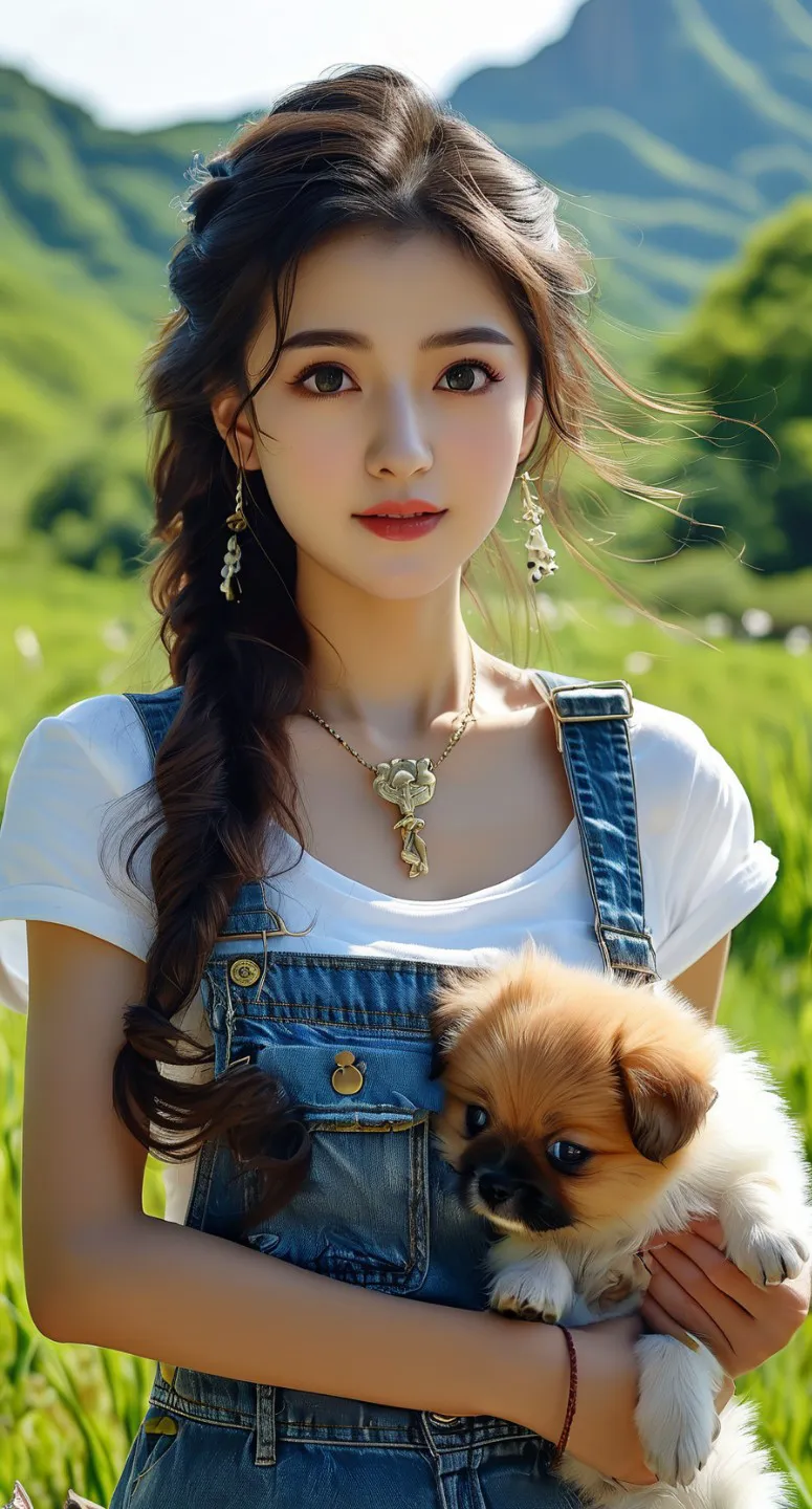 秋日的宁静与少女的活泼融合，那画面想想都浪漫又有活力。就像那位在小区里...