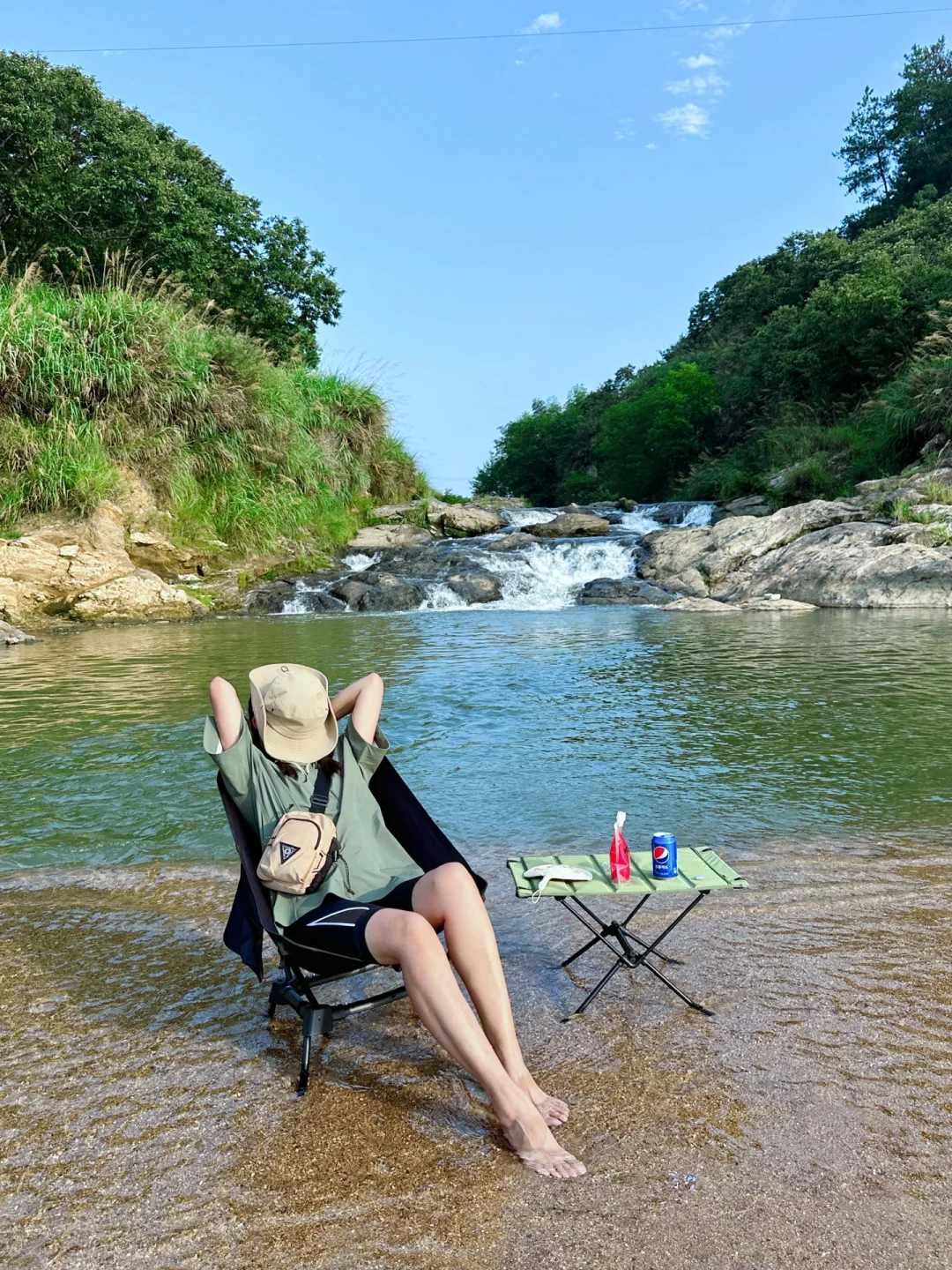 武汉周边舍不得公开的免费玩水露营天花板❗️