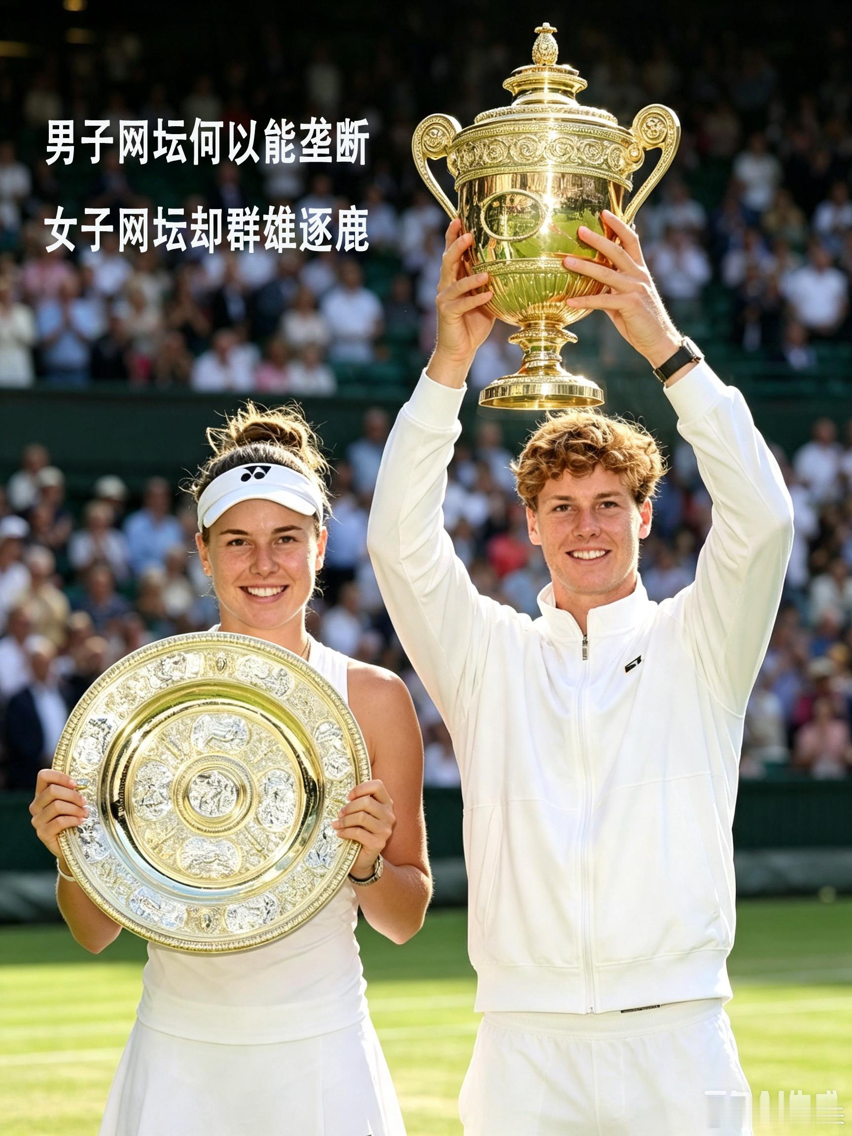 现代职业网球中，男子和女子比赛在竞争格局与稳定度上的根本差异。这背后藏...
