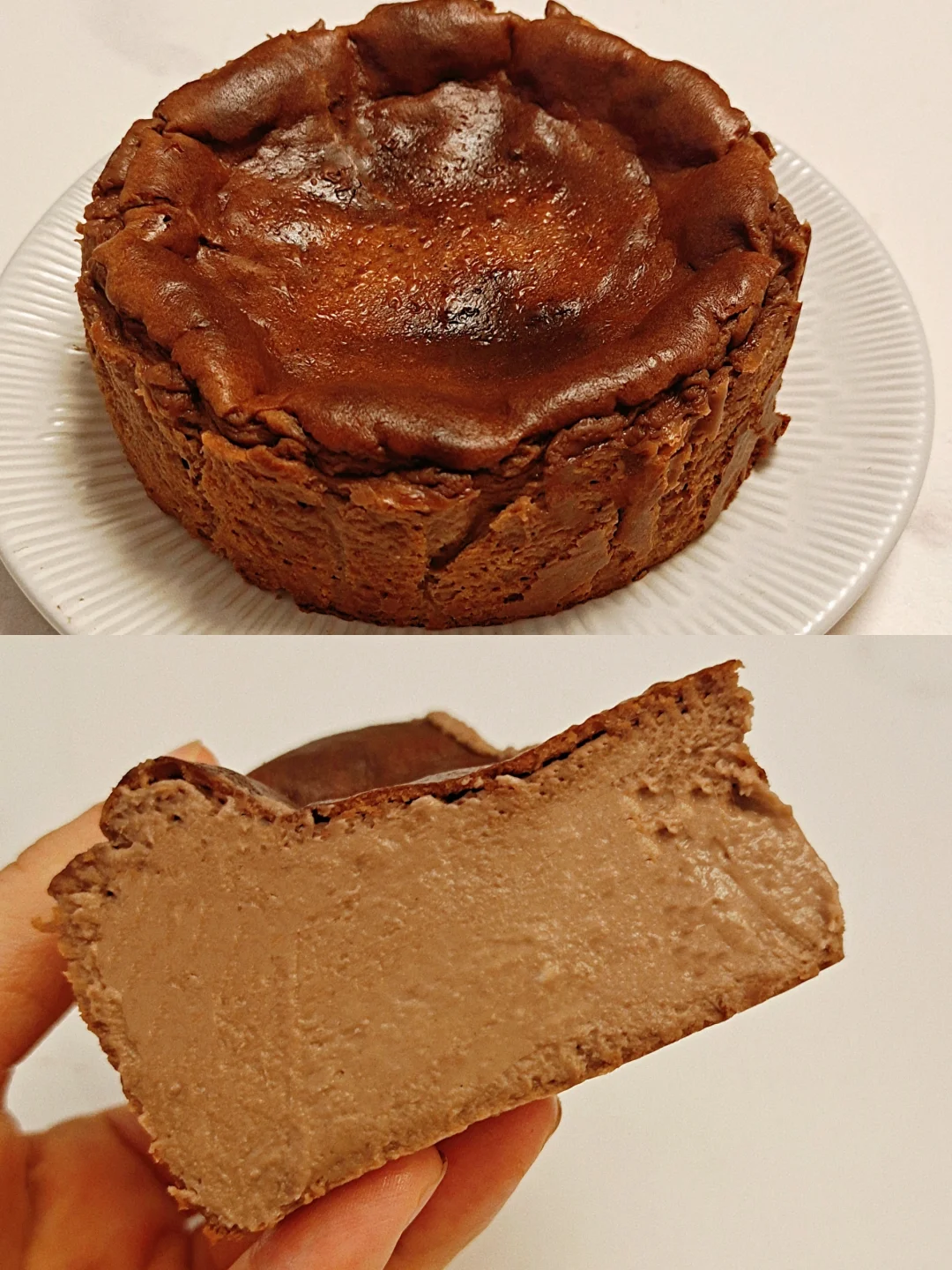 搅一搅就超级好吃的巧克力巴斯克芝士蛋糕