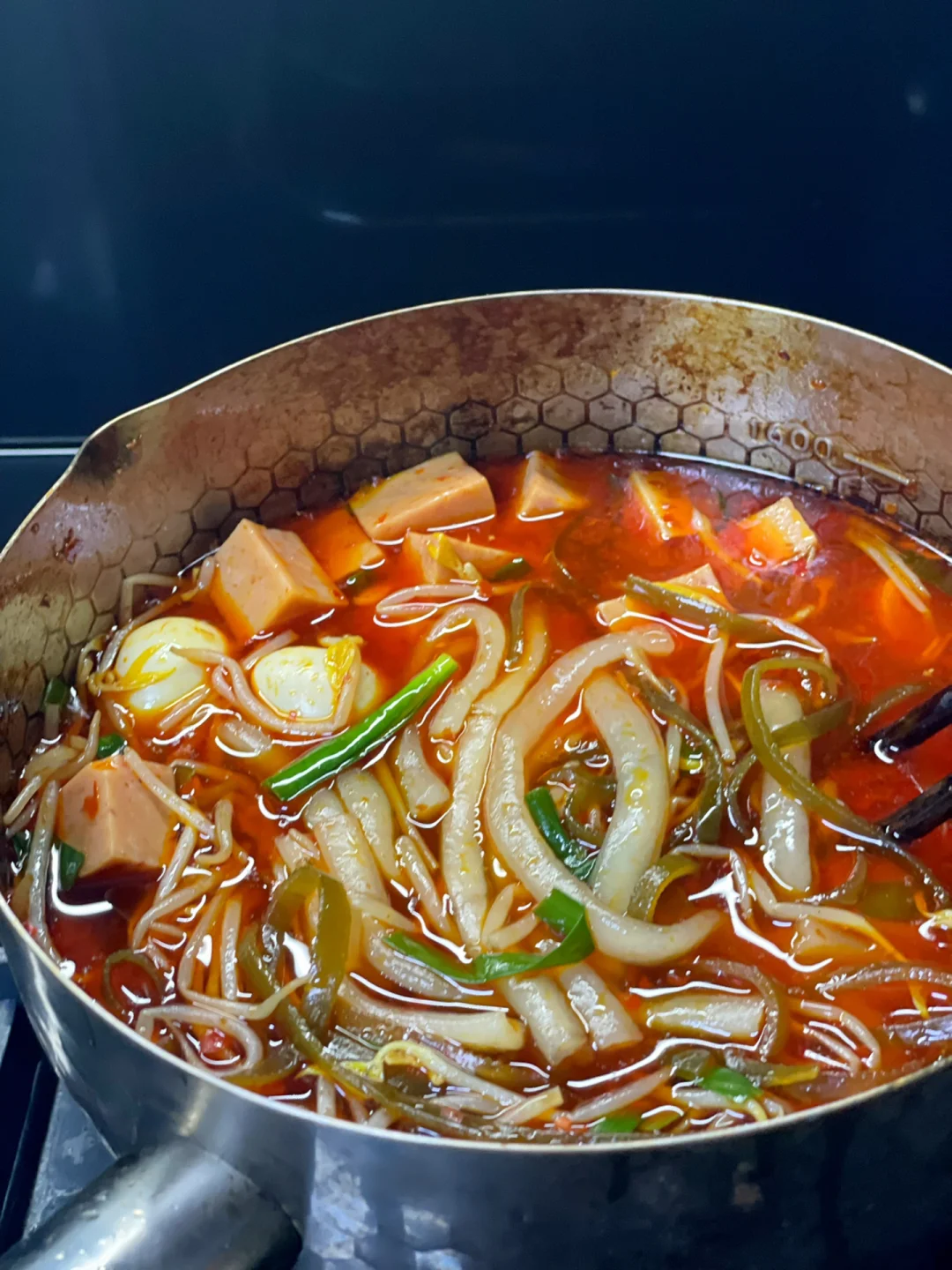 家庭版火锅土豆粉也太好吃了吧！！！🤤