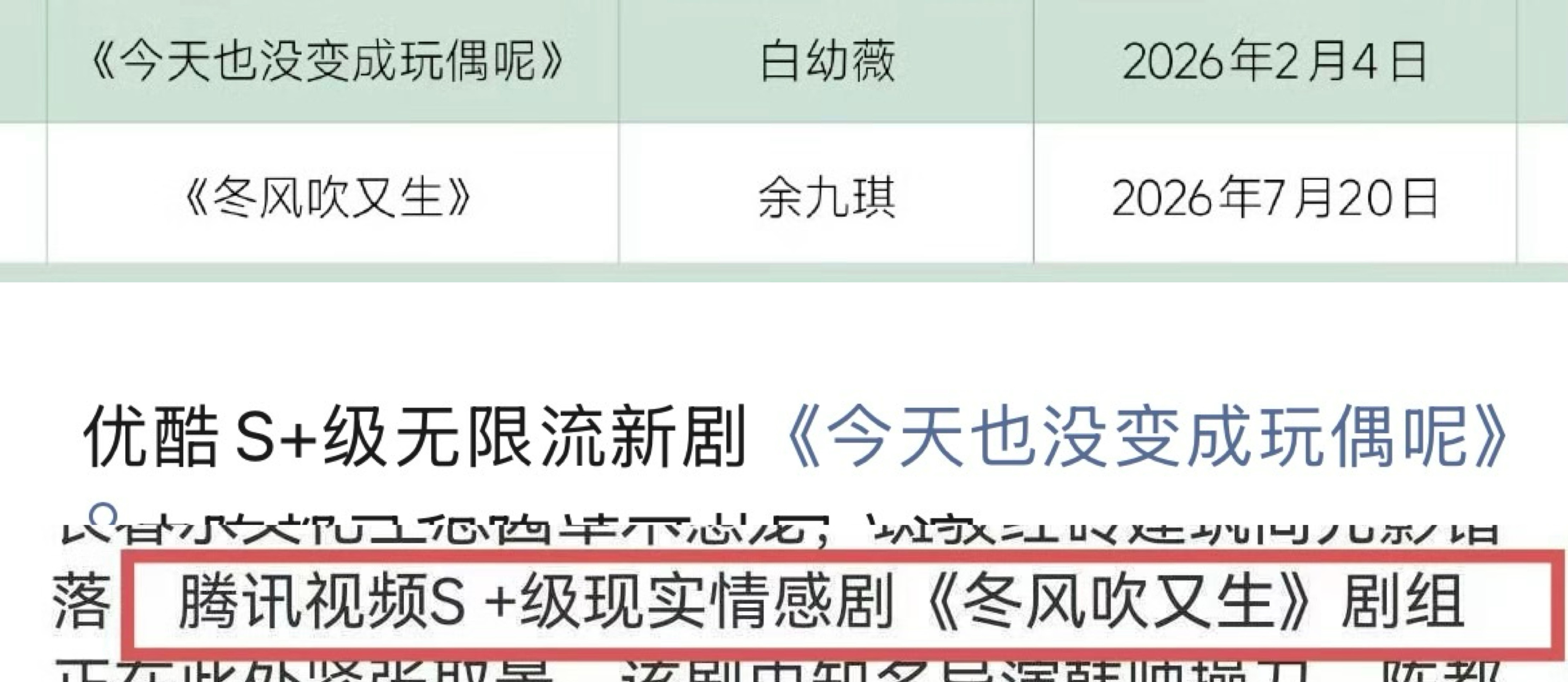 网传杨洋与陈都灵继《左耳》后时隔11年再度合作，将于11月2日后为《等风热吻你》进行剧本围读，但这一消息目前存在网传与辟谣两种完全矛盾的说法。  一、网传项目信息- 项目名称：S+级都市剧《等风热吻你