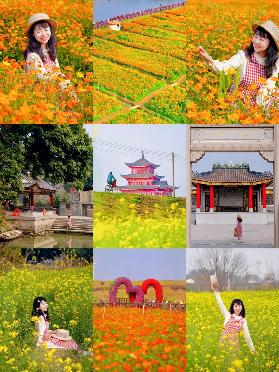 佛山0元出片地！找到了风吹花海的乡村田园