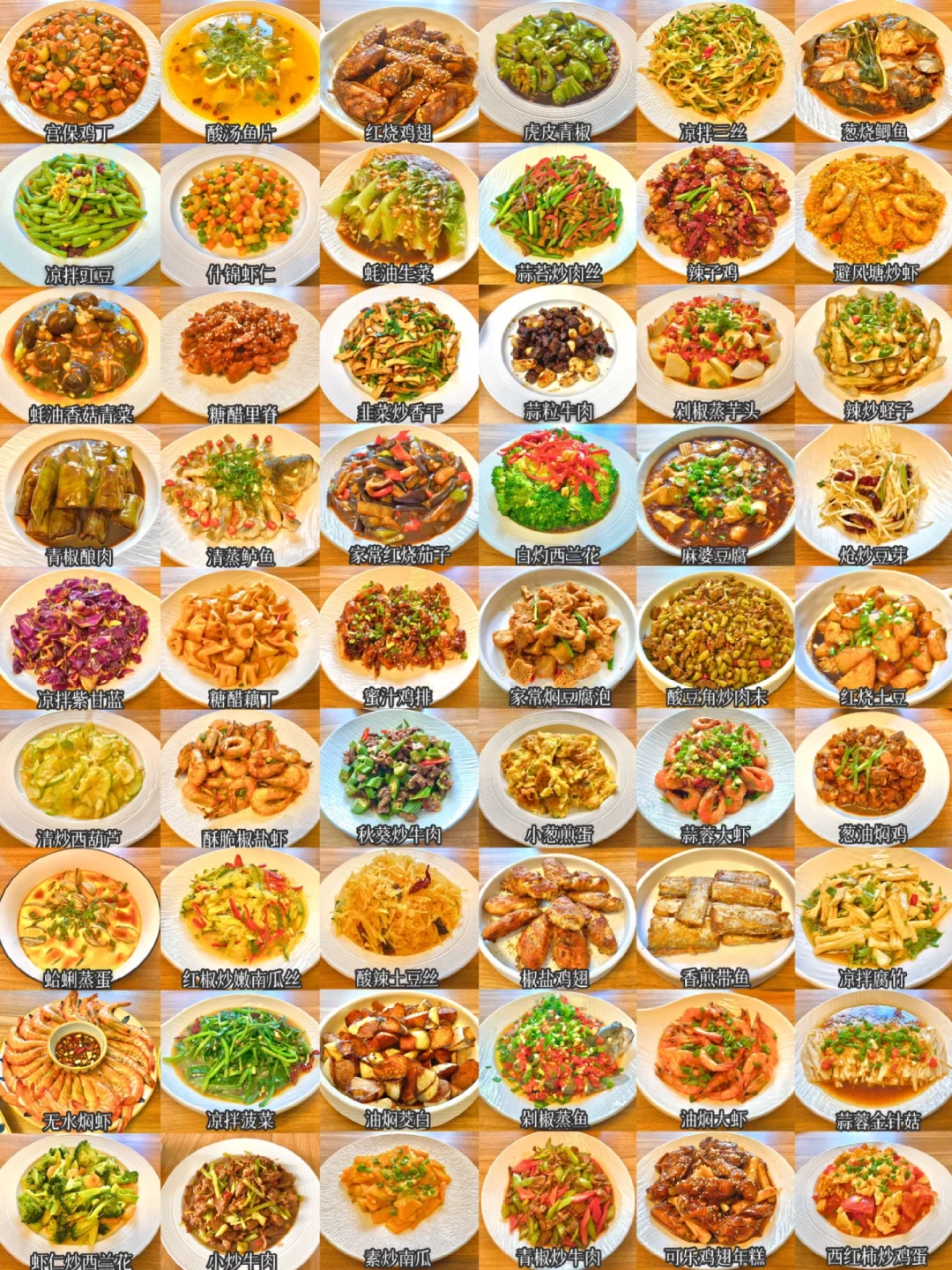 54道家常菜合集🔥简单快手不重样巨下饭！！