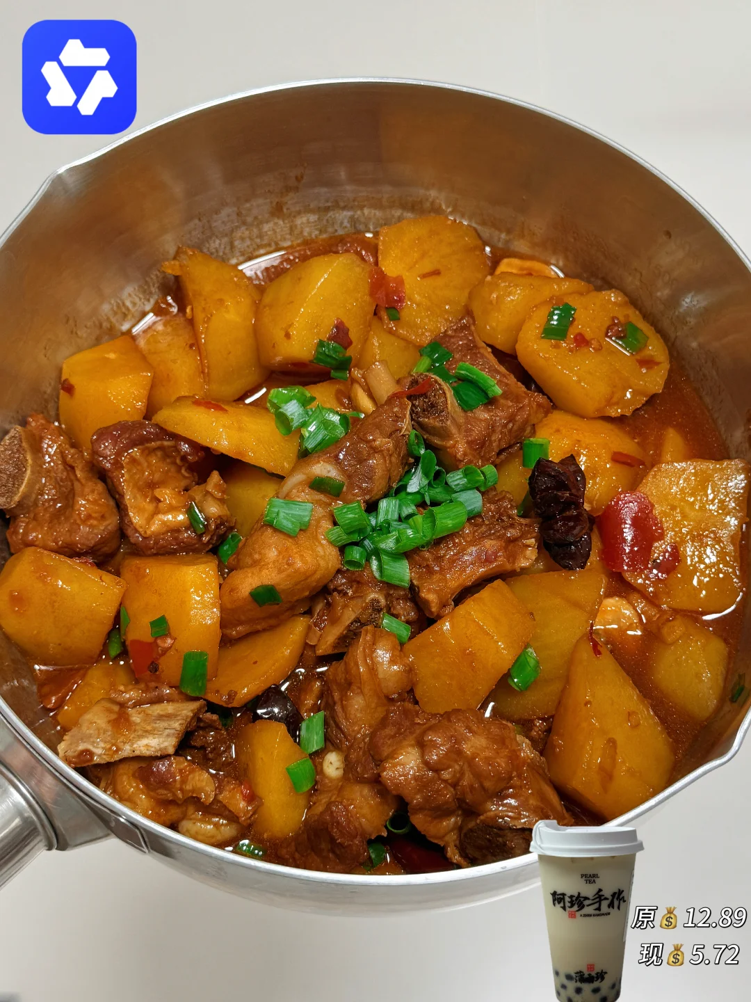谁懂啊？土豆烧排骨吃一次爱一次！🍖🍖🍖