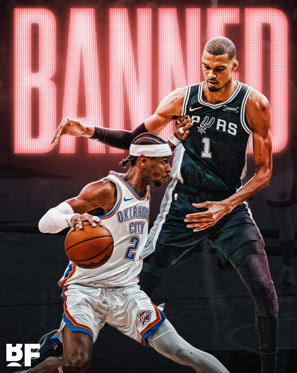 BF：联盟将严吹非持球手推人动作，SGA这下要被削弱了

今日，NBA官方发布新赛季裁判执法重点说明，进攻球员使用非持球手推人的动作将被重点吹罚。

随后，美媒Basketball Forever更推表示：

NBA26-27赛季将正式严打非持球手推人动作，重点强调：这类动作会更多吹罚进攻犯规✋

谢伊-吉尔杰斯-亚历山大 ​