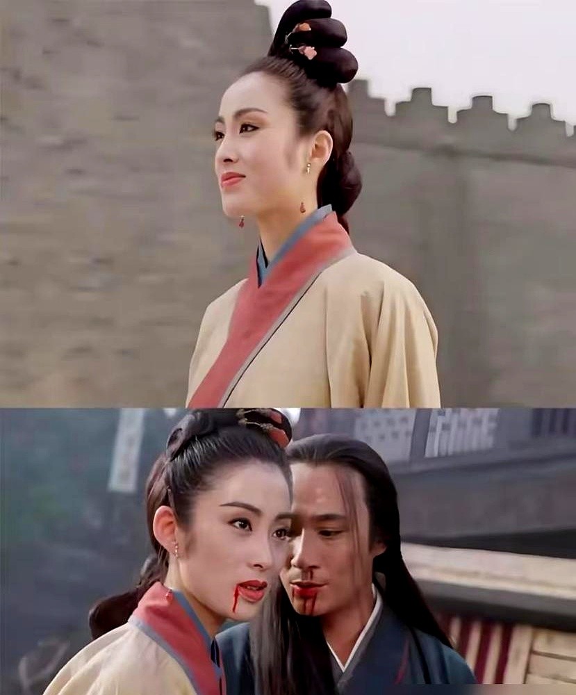 52岁演少年张翠山，当年满屏弹幕都在嘲讽“张五叔”。

马景涛32岁，苏有朋30岁，张智尧34岁。刘松仁接演2001版《倚天》时年龄输得彻底。但到了武当山自刎那场戏，他惊愕、苦笑，横剑一抹，眼里全是解脱。对面的米雪一句台词没有，眼泪直接掉下来。

苏有朋嫩，有书卷气，但缺了江湖人的狠劲。刘松仁往那一