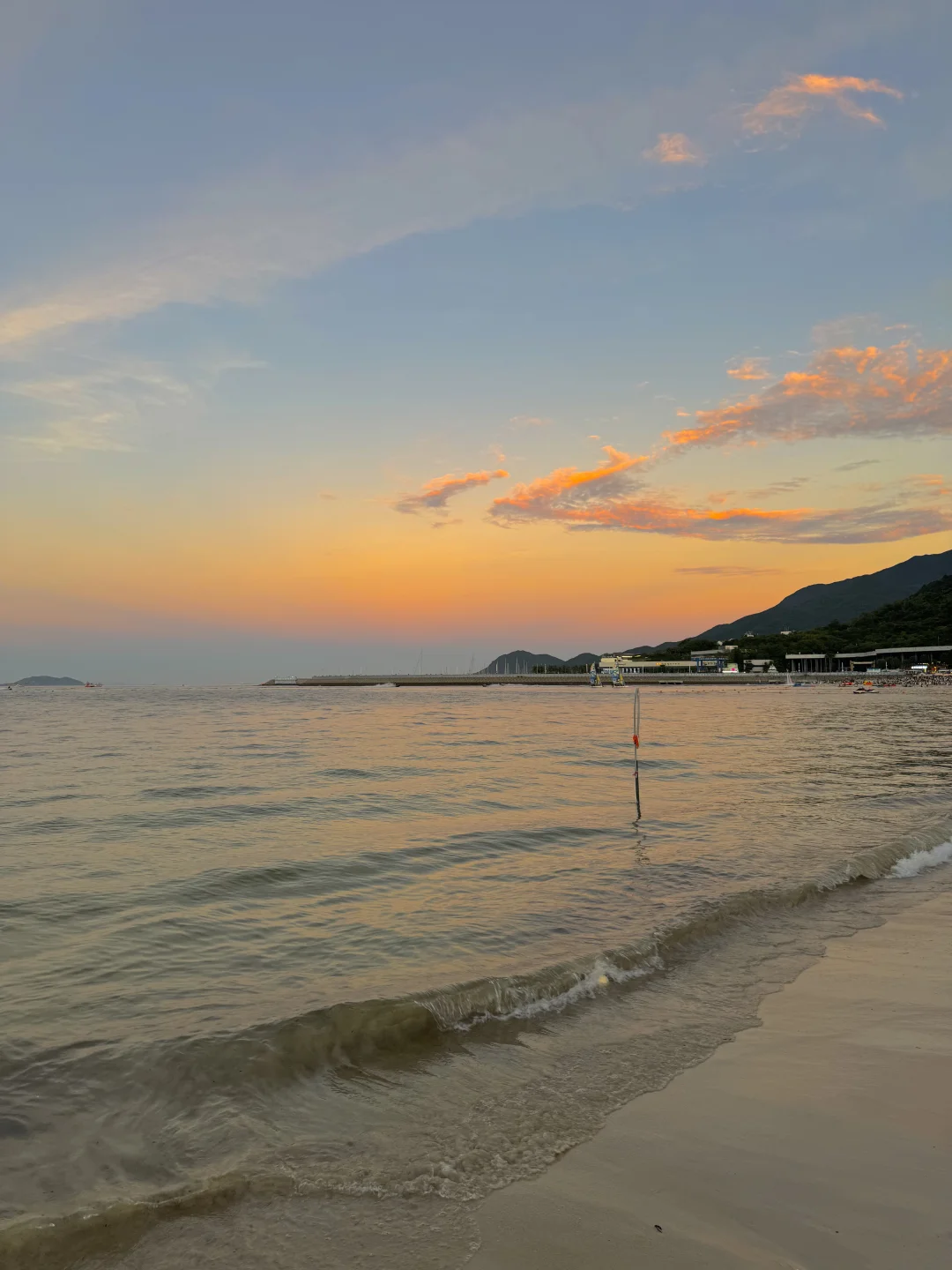 Live📷被深圳这片夕阳海滩～直接硬控一整天