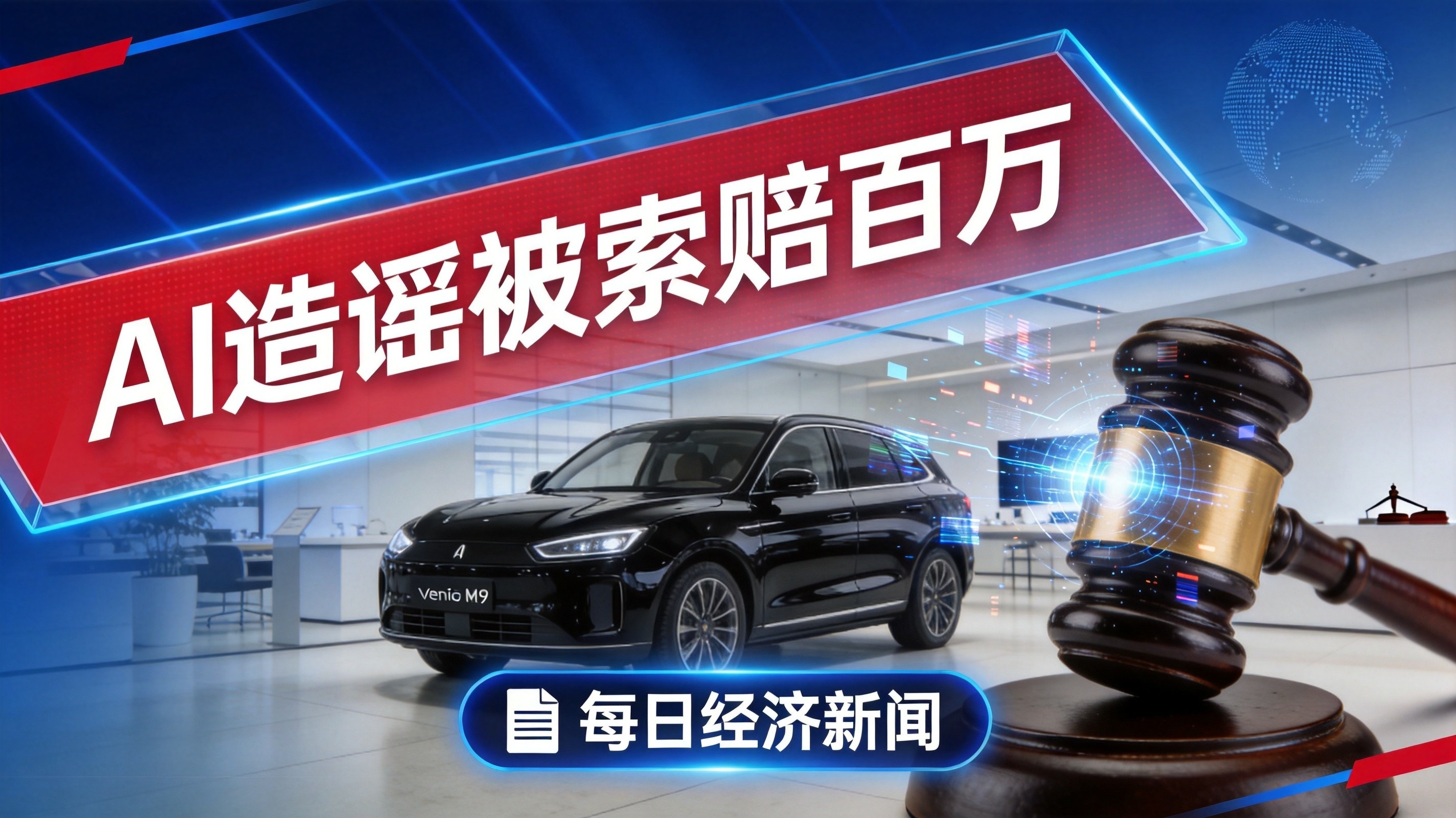 用AI造谣，被赛力斯索赔100万！

一个57粉丝的博主，用AI合成了段问界&34;车身塌陷&34;的假视频，播放量不到3000，结果被赛力斯索赔100万。

很多人第一反应是：至于吗？

至于。因为这笔账从来就不对等。

造谣的成本几乎为零——一部手机、一个AI工具、57个粉丝，几分钟就能产出一条以假乱真的视