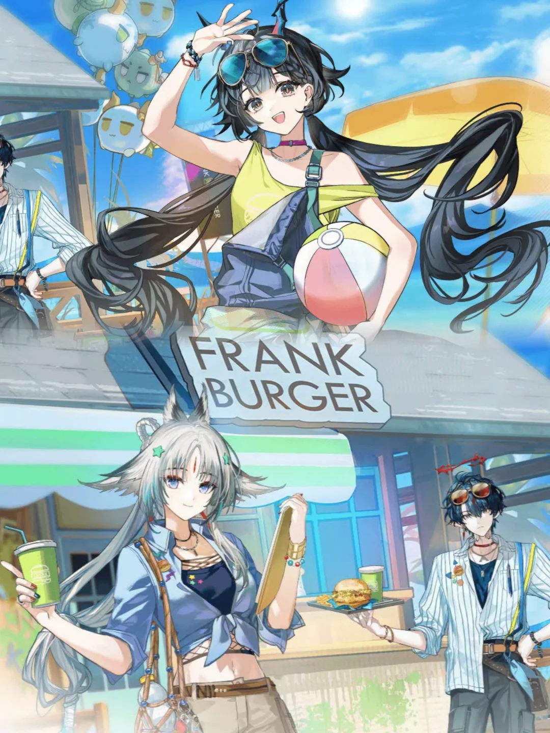 终末地 x 韩国 FRANK BURGER 联动即将开启