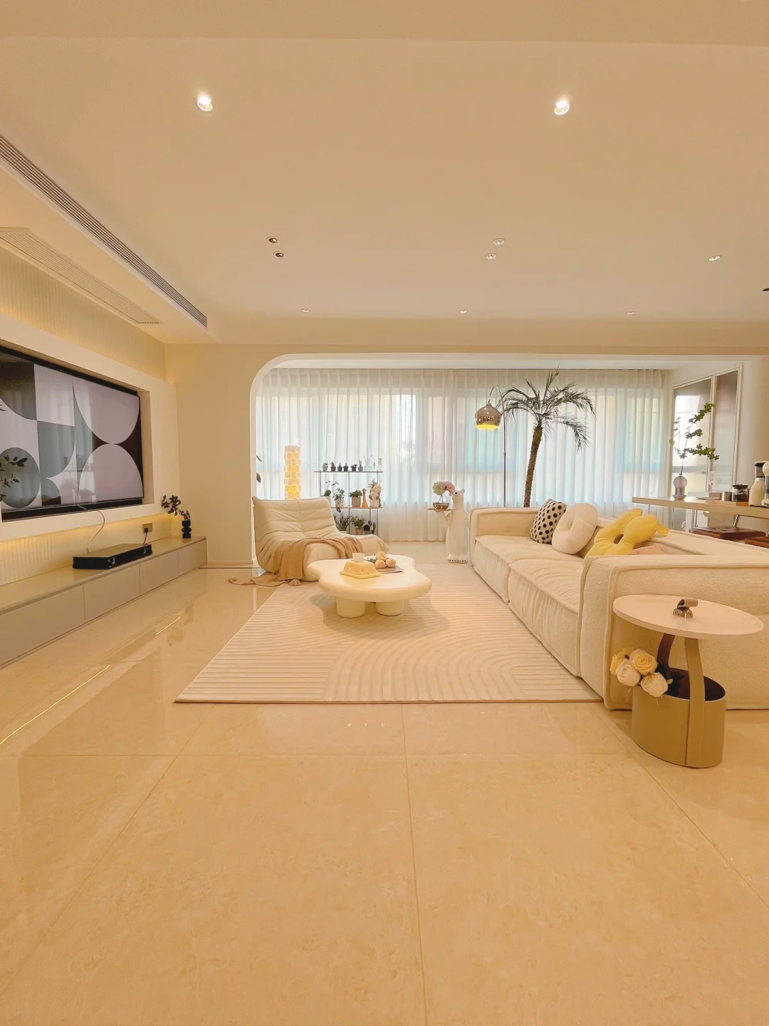 还好没听劝，坚持选择了暖色系装修｜牛奶白