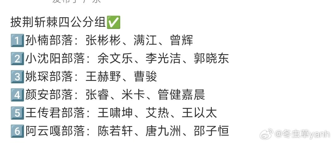 #曹骏四公分组#我想说王以太和艾热两个人是要一直绑定吗？都来参加披哥，没有一点突破啊 ​
