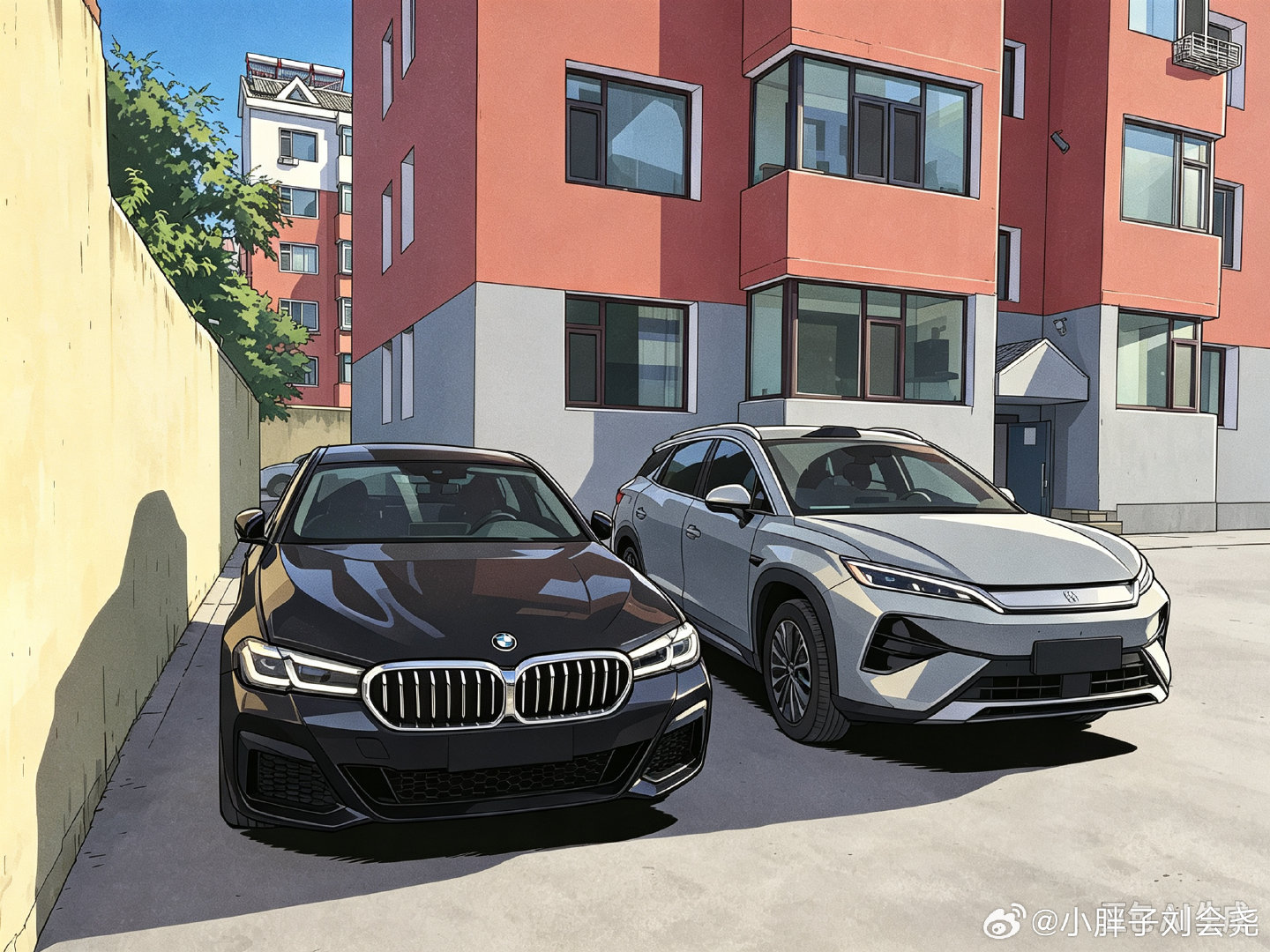 继大众帕萨特、BMW530 之后
我拥有了人生第三辆车，小宋
它远比前两辆车便宜
但我很喜欢她
智能，宽敞，包容
就像男生的另一个家 ​​​