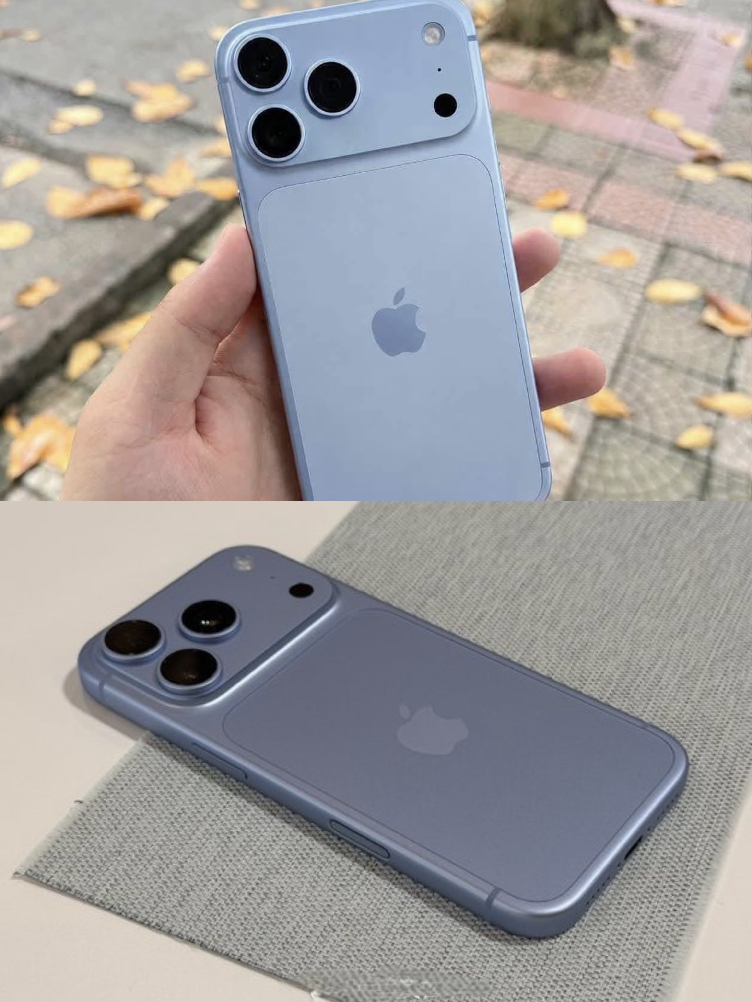 同样是冰川蓝，18Pro的颜色区别好大啊
今年买iPhone18Pro冰川蓝的兄弟要注意了，光线不一样，颜色的区别很大，室外有点白，室内有点灰，有时候你看到那些好看的，可能凑巧遇到了光。
	
iPhone18Pro iPhone18Pro冰川蓝 iPhone18 数码产品使用体验