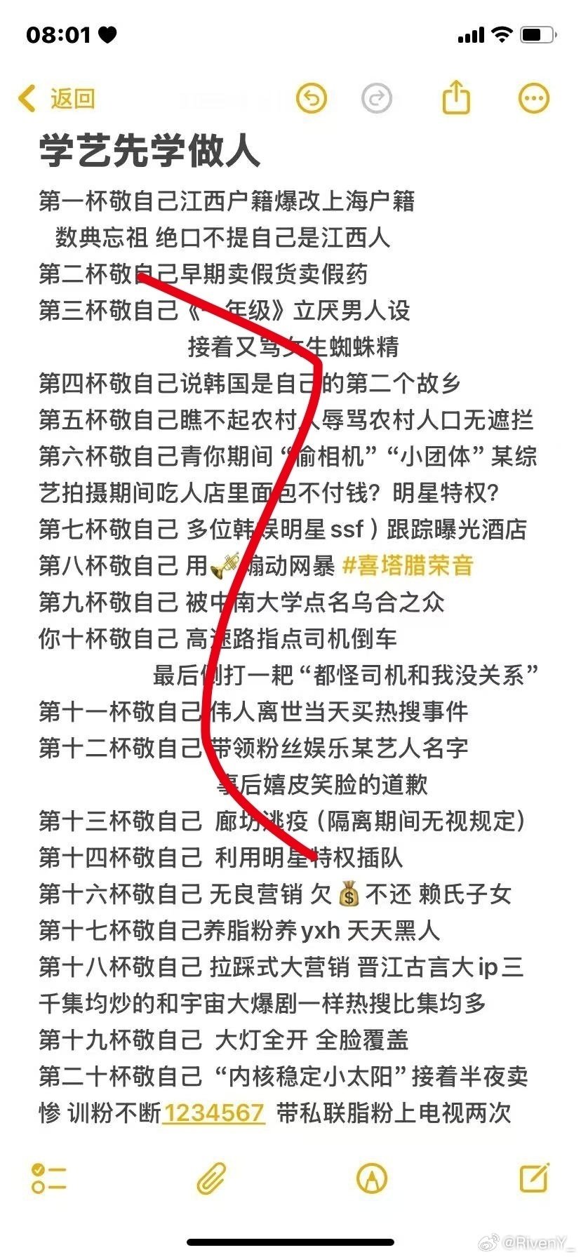 #魏笑曾说内娱黑恶势力又来了#
这不是黑势力是什么 ​