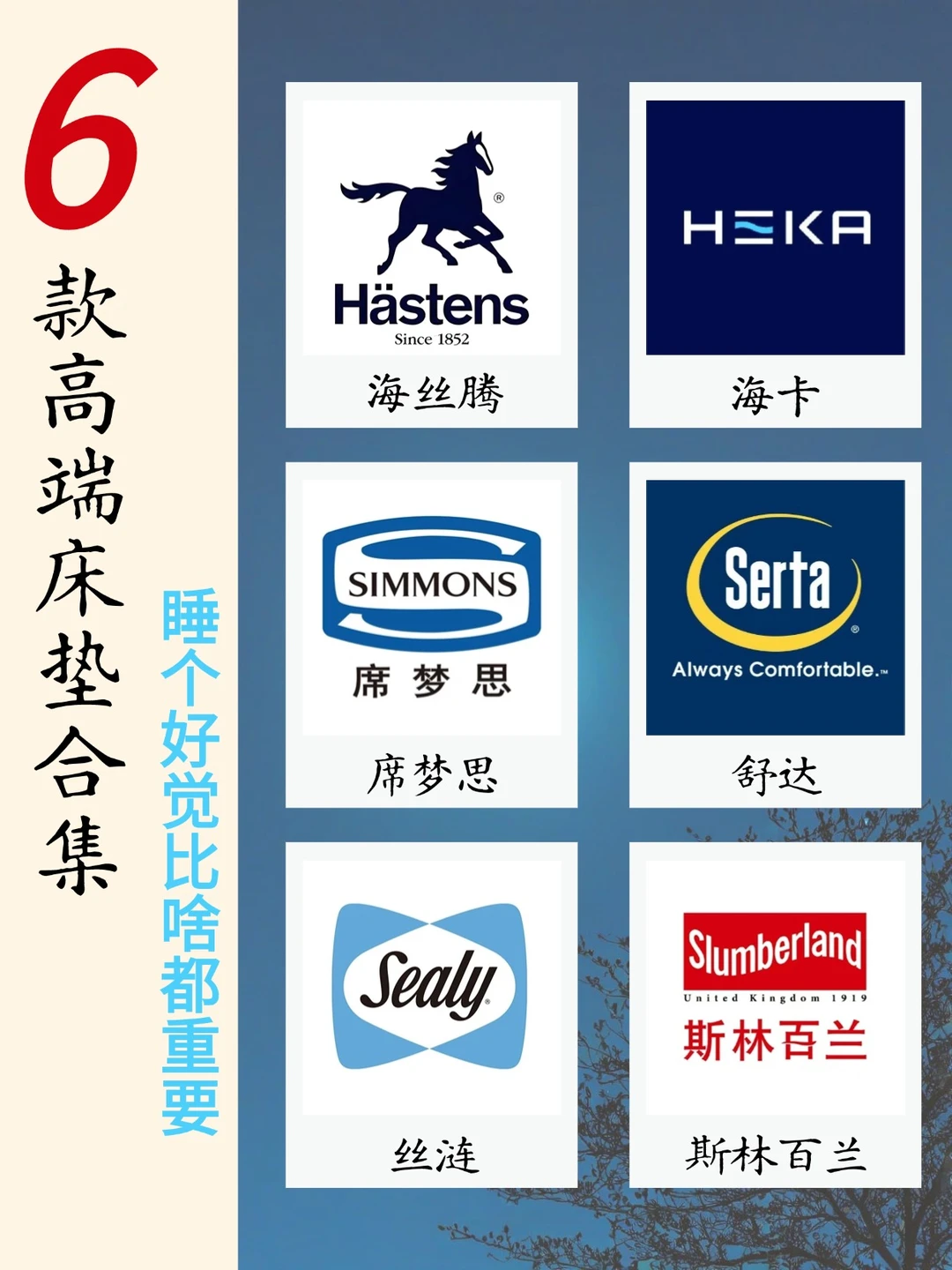 为优质睡眠买单‼6款高端床垫大盘点
