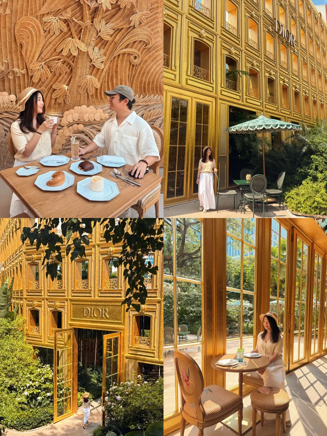 🇹🇭曼谷｜老公太会找！被DIOR黄金宫殿美哭🥹