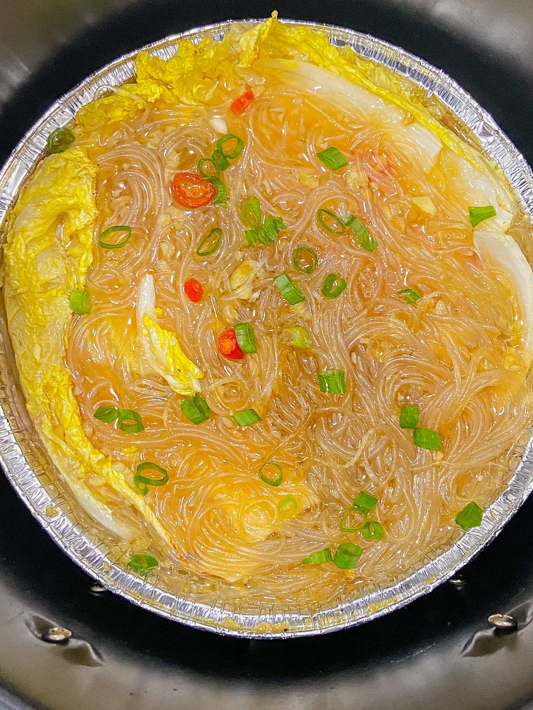 9命‼️空气炸锅蒜蓉粉丝娃娃菜也忒下饭了叭~