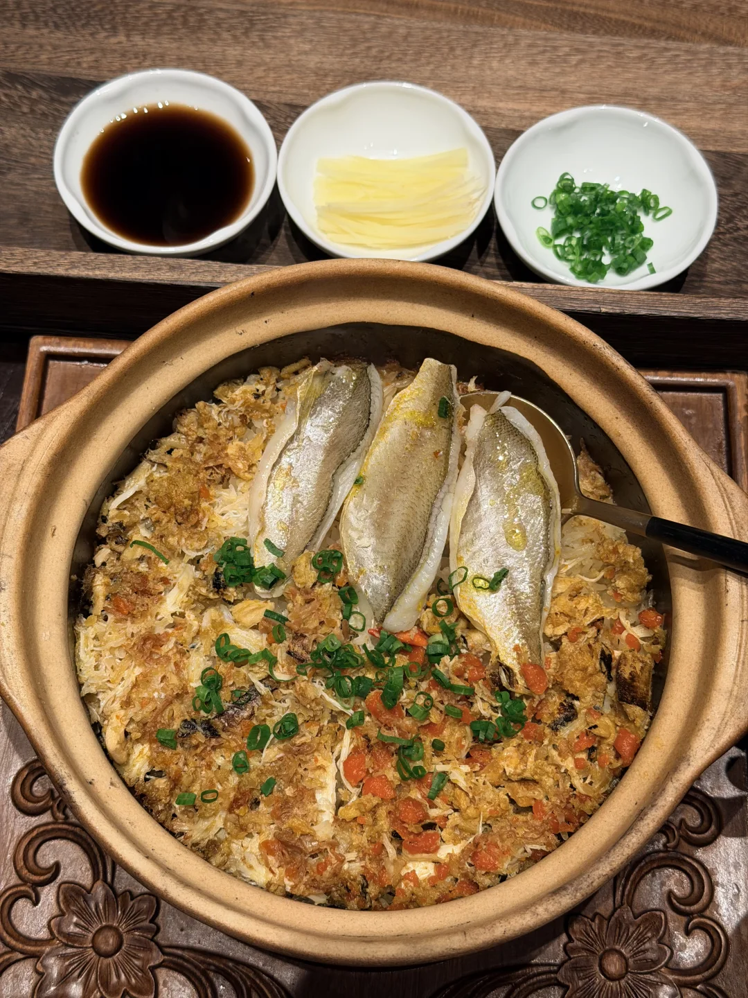 苏州顶夯黄鱼炊饭‼️