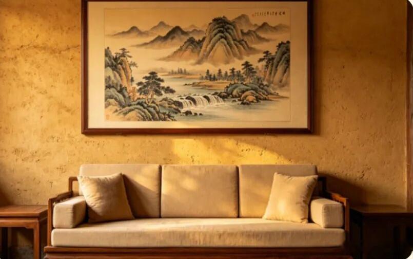 家居环境中的“靠山”指啥？家居风水  玄灵道人 家居环境里的“靠山”，主要指背后有稳固依托，让人坐卧时心里踏实。常见有三类:住宅后方有山体或高大整齐的建筑，叫“以楼为山”;客厅沙发背后靠实墙，象征事业有支撑;床头靠实墙，代表睡眠安稳、感情稳定。如果沙发背后是窗、过道或空荡空间，心理上容易缺少安全感。补救办法:在沙发后放矮柜、屏风、书架或绿植，制造“人造靠山”;床头摆放尽量贴实墙，避开靠窗、靠卫生间墙。靠山不宜过高过近，否则反而有压迫感。