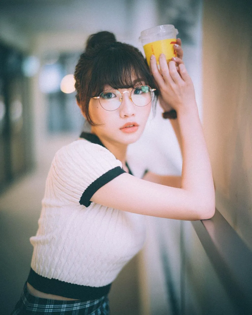 元气少女，元气满满！🍵😊