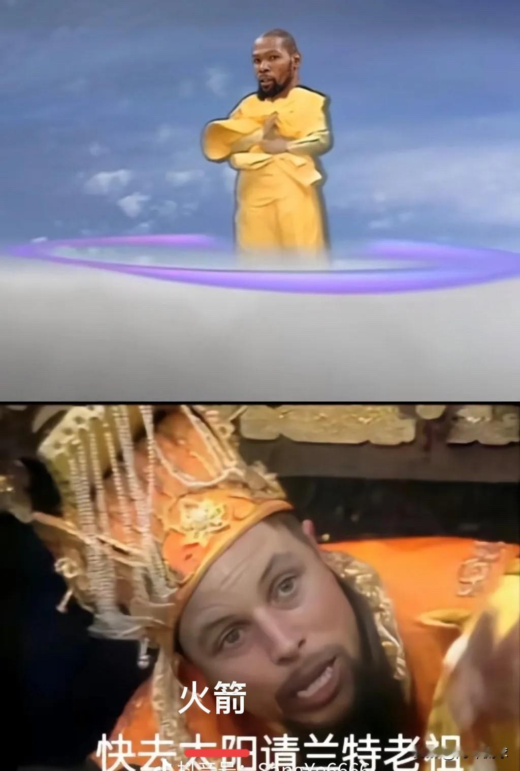 只能高呼：快去请兰特老祖，快去请兰特老祖啊！赛前传出杜兰特在训练时右...
