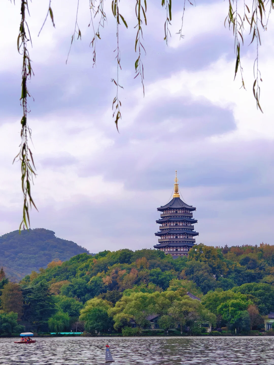 带70岁父母杭州西湖一日游❗直接抄这条路线