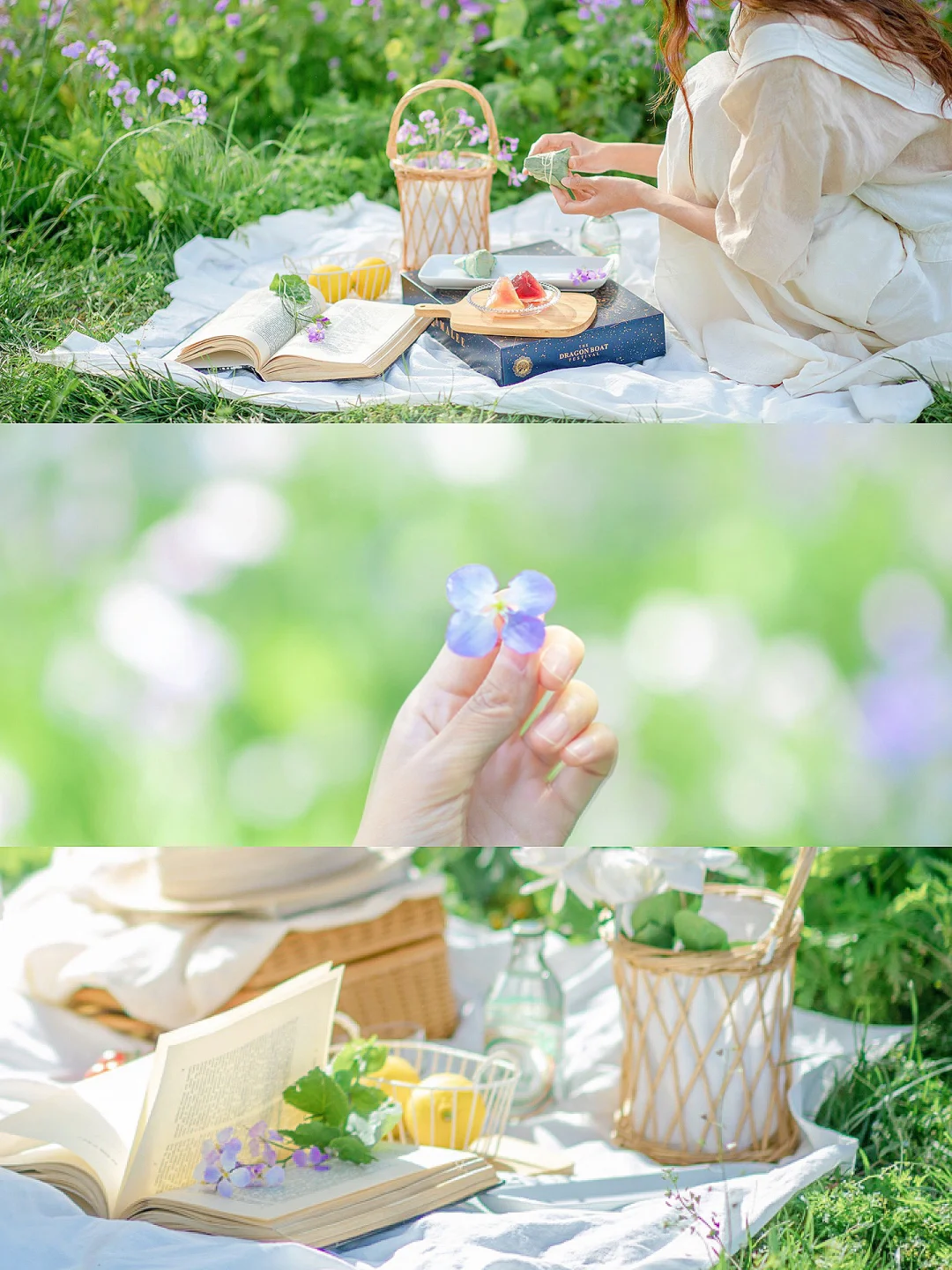夏天万能清新通透调色滤镜|野餐电影感拍照