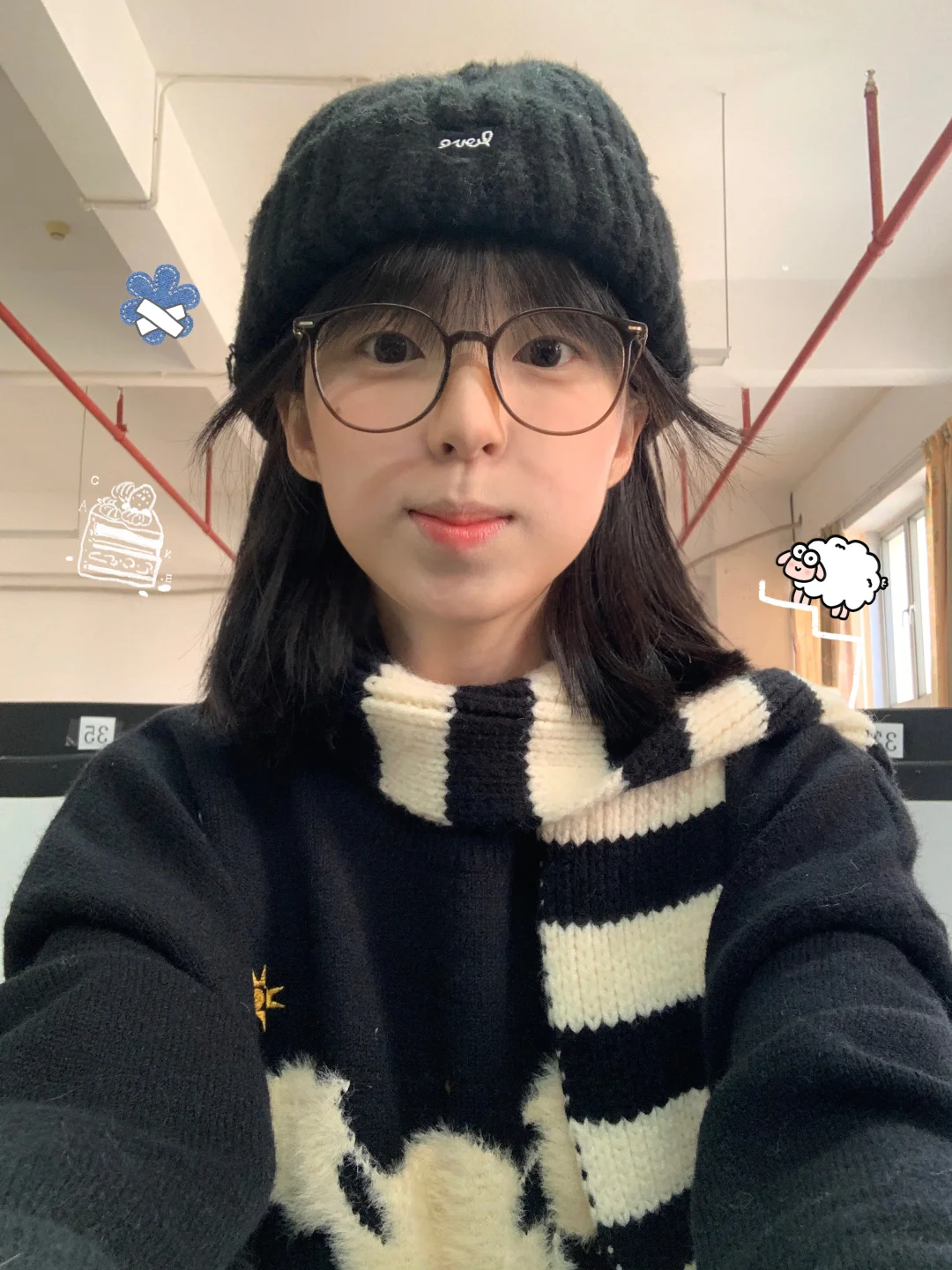 今天是黑色小羊