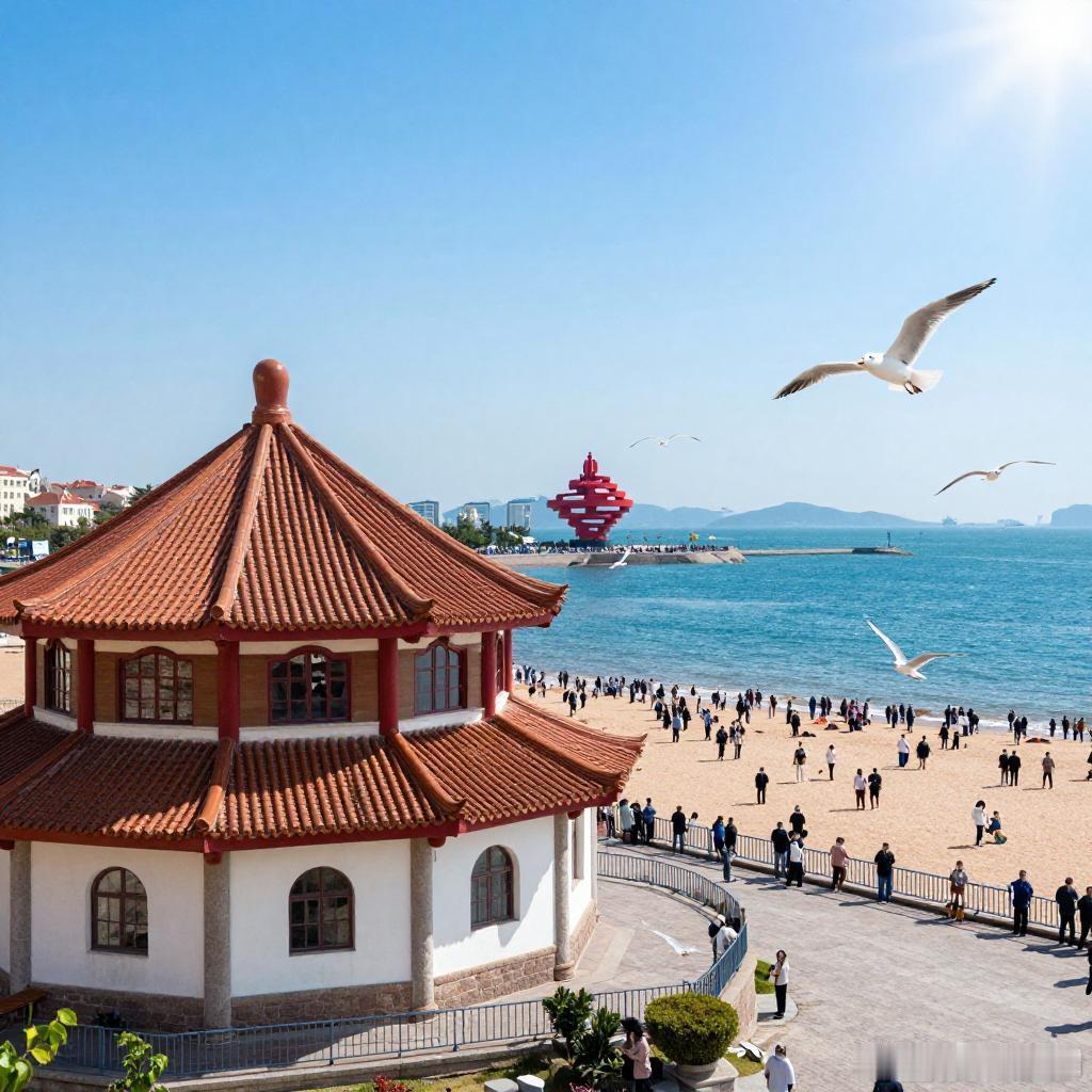 青岛旅游，      一流的资源劣质的管理     暑假期间通过百度网...